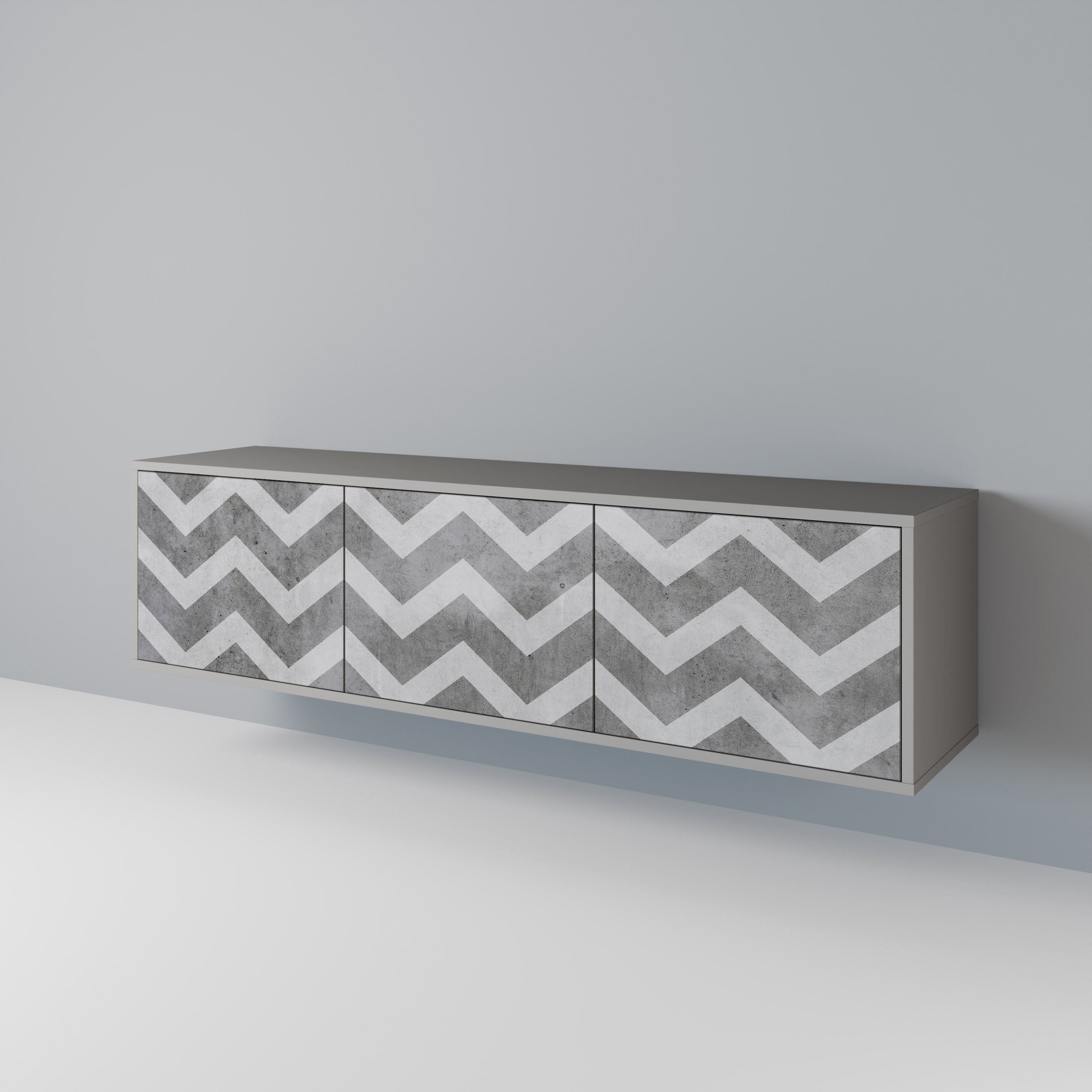 TOUGH ZIG ZAG Mueble de TV de 3 Puertas