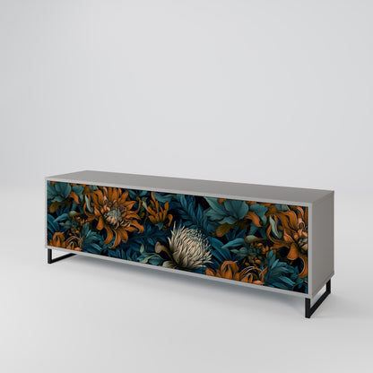 MORNING BLOOM Mueble de TV de 3 Puertas