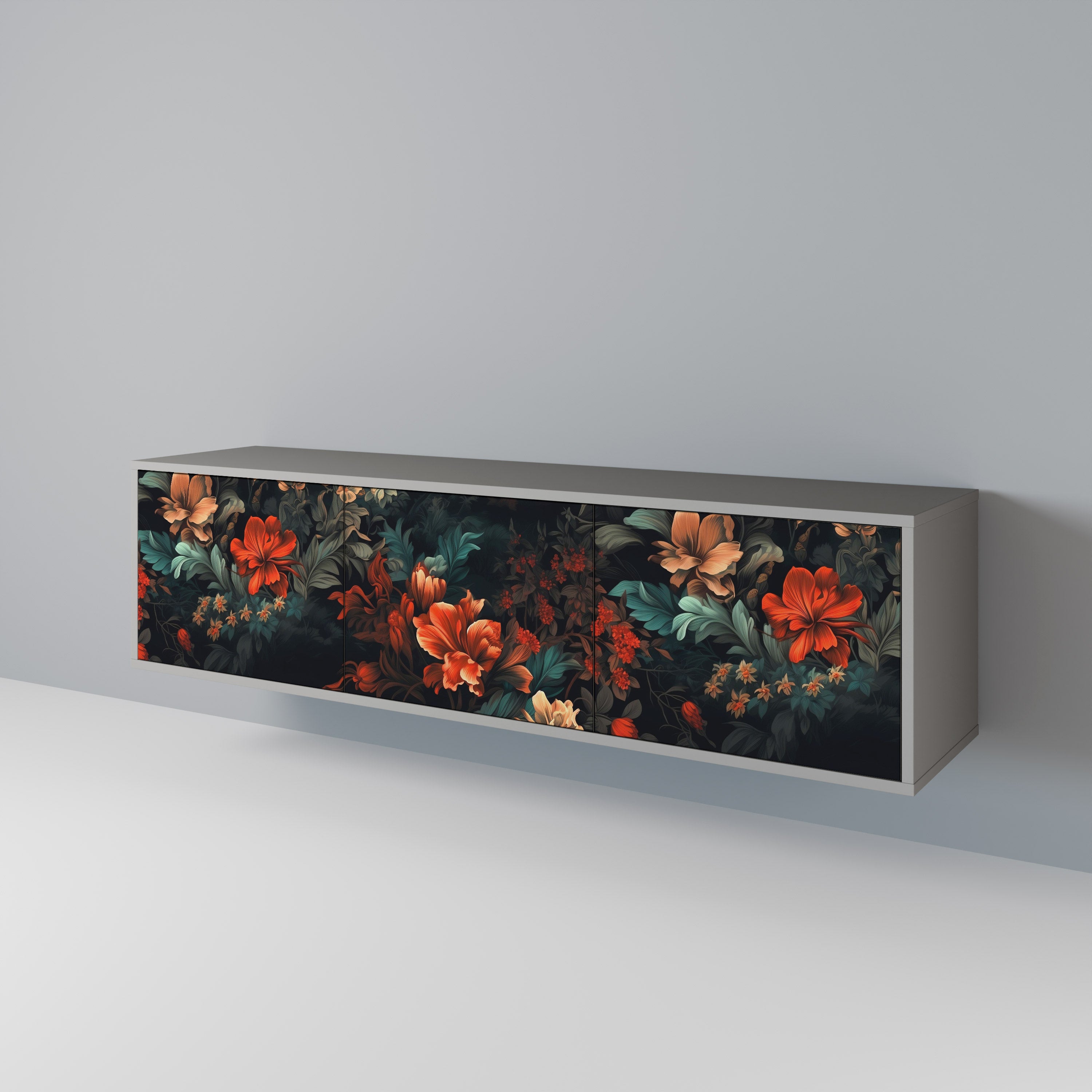 IMAGINARY BLOSSOM Mueble de TV de 3 Puertas