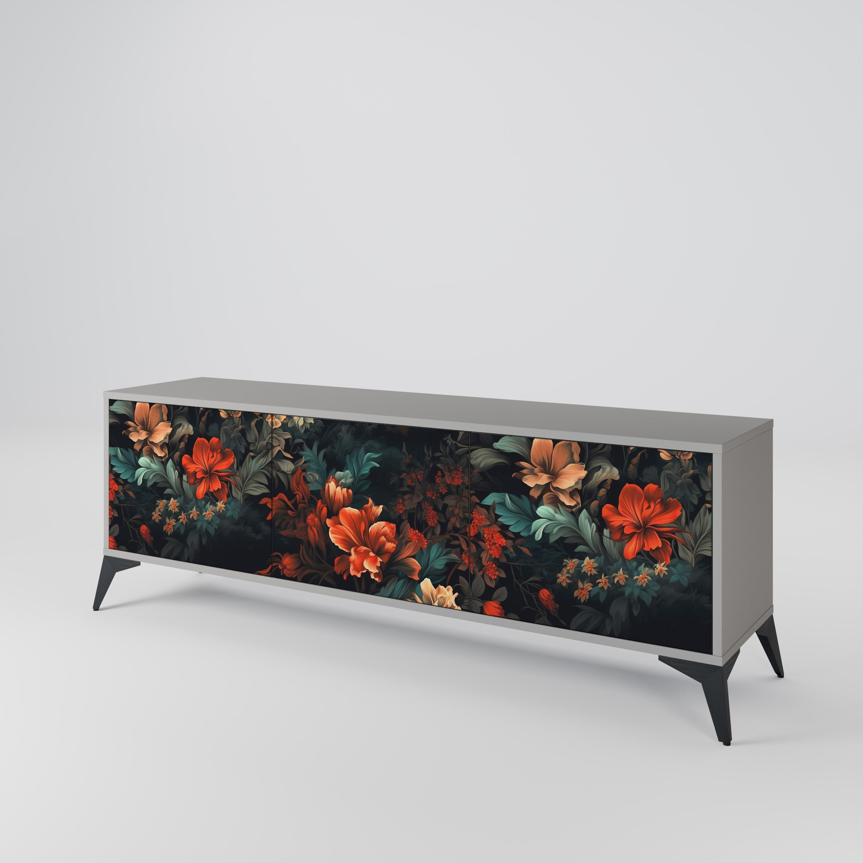 IMAGINARY BLOSSOM Mueble de TV de 3 Puertas