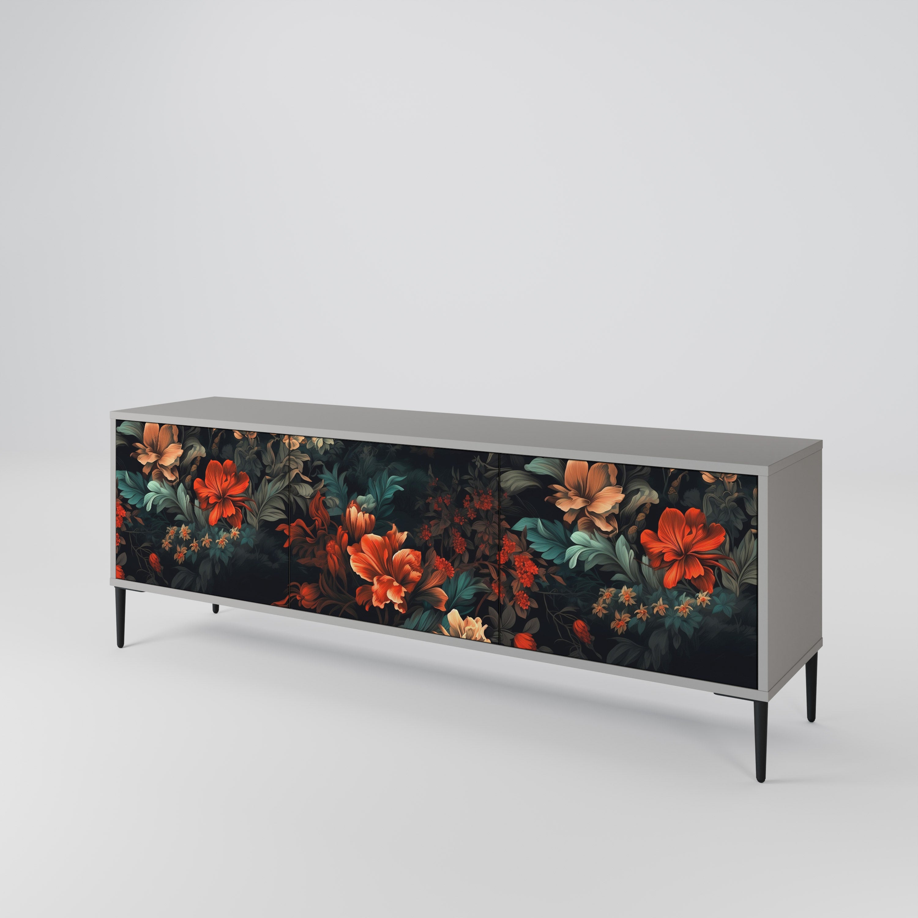 IMAGINARY BLOSSOM Mueble de TV de 3 Puertas
