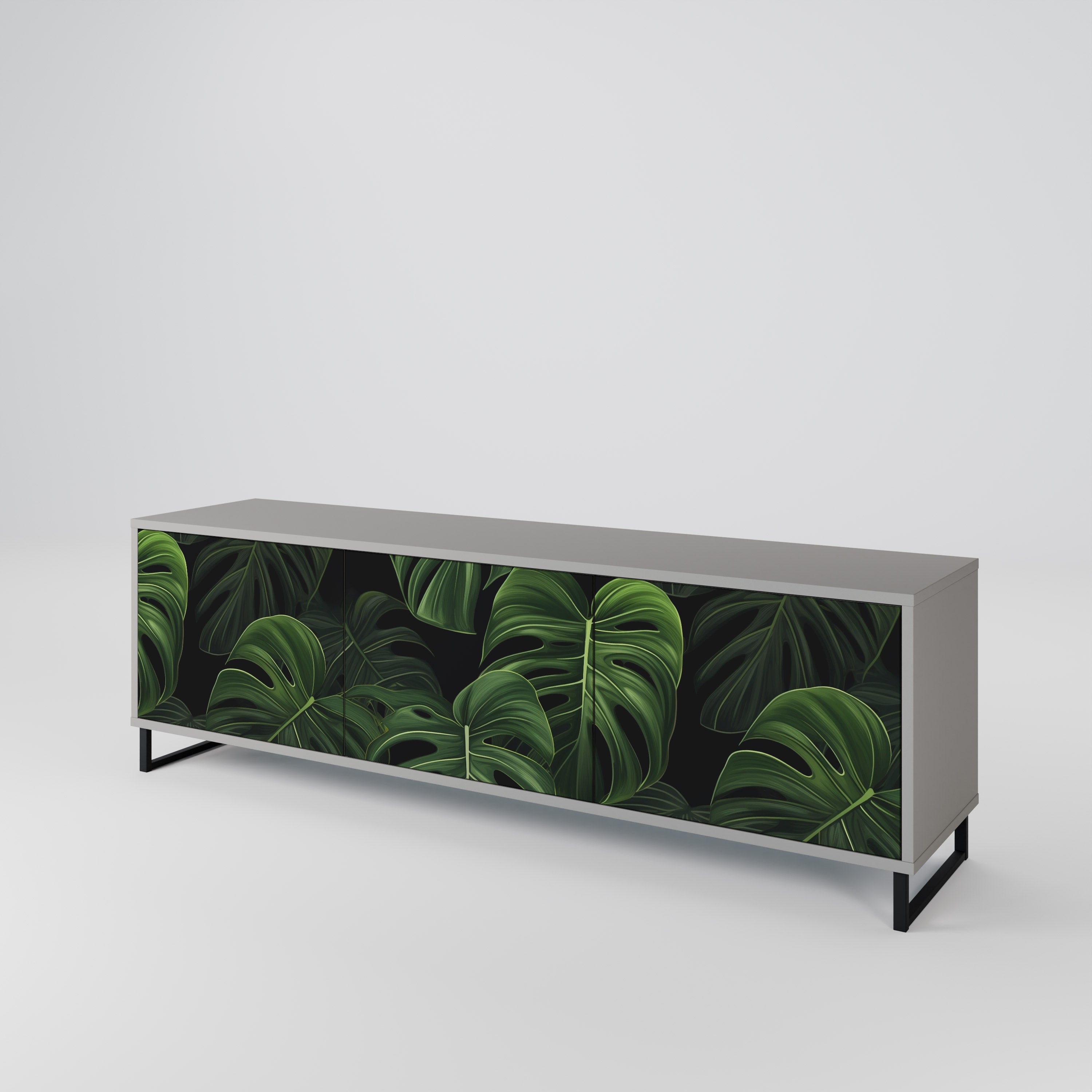 INFINITE MONSTERA 3-türiges TV-Lowboard