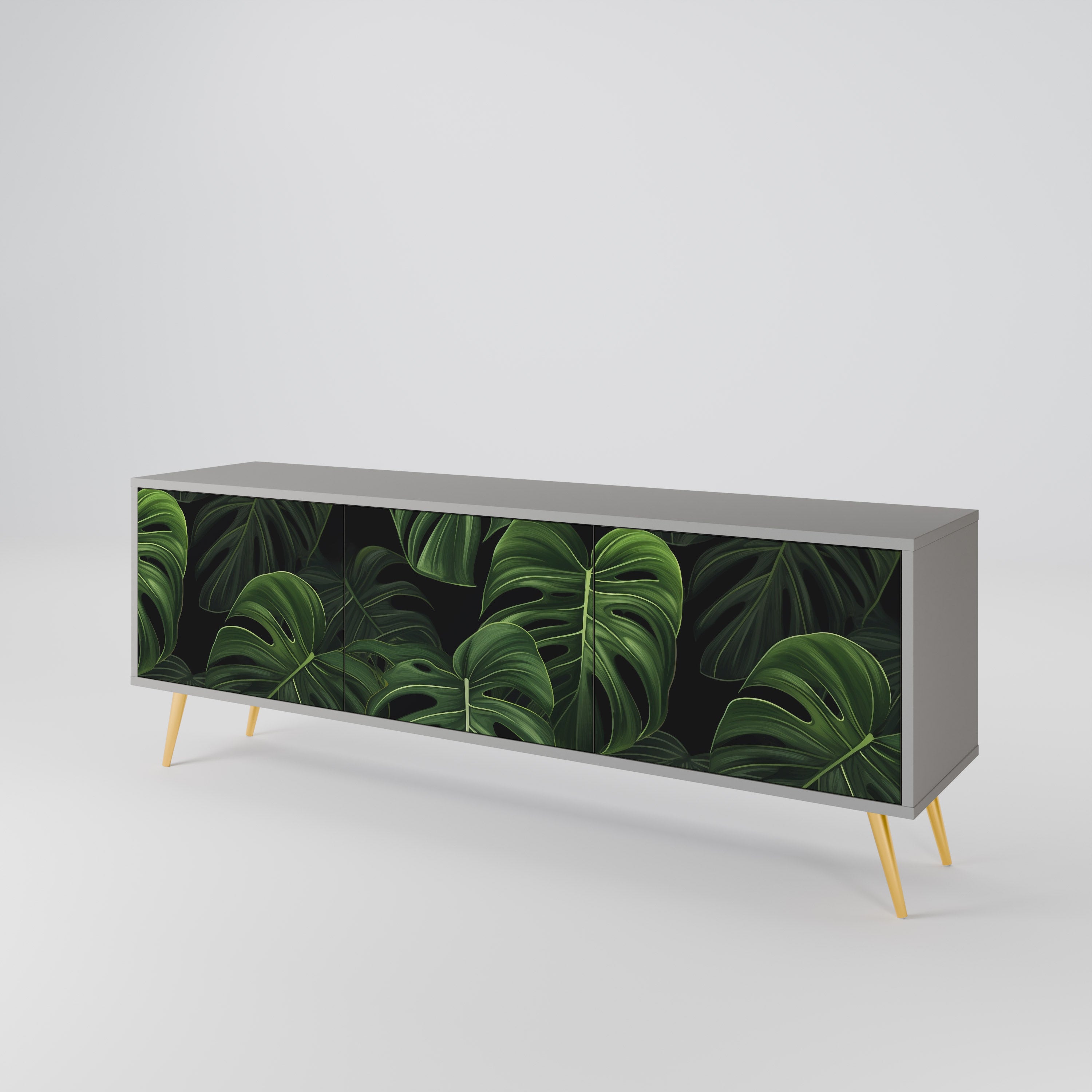INFINITE MONSTERA 3-türiges TV-Lowboard