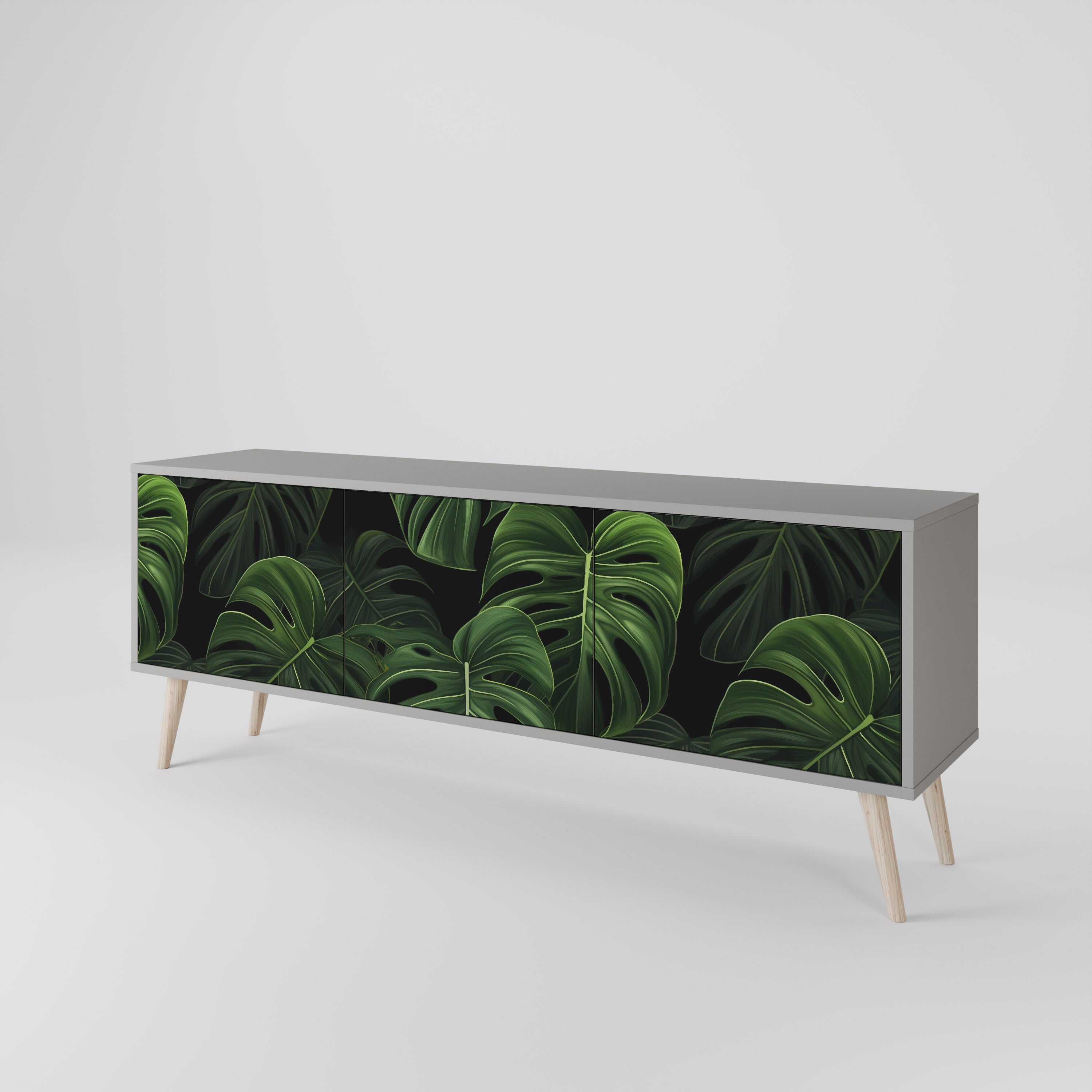 INFINITE MONSTERA 3-türiges TV-Lowboard
