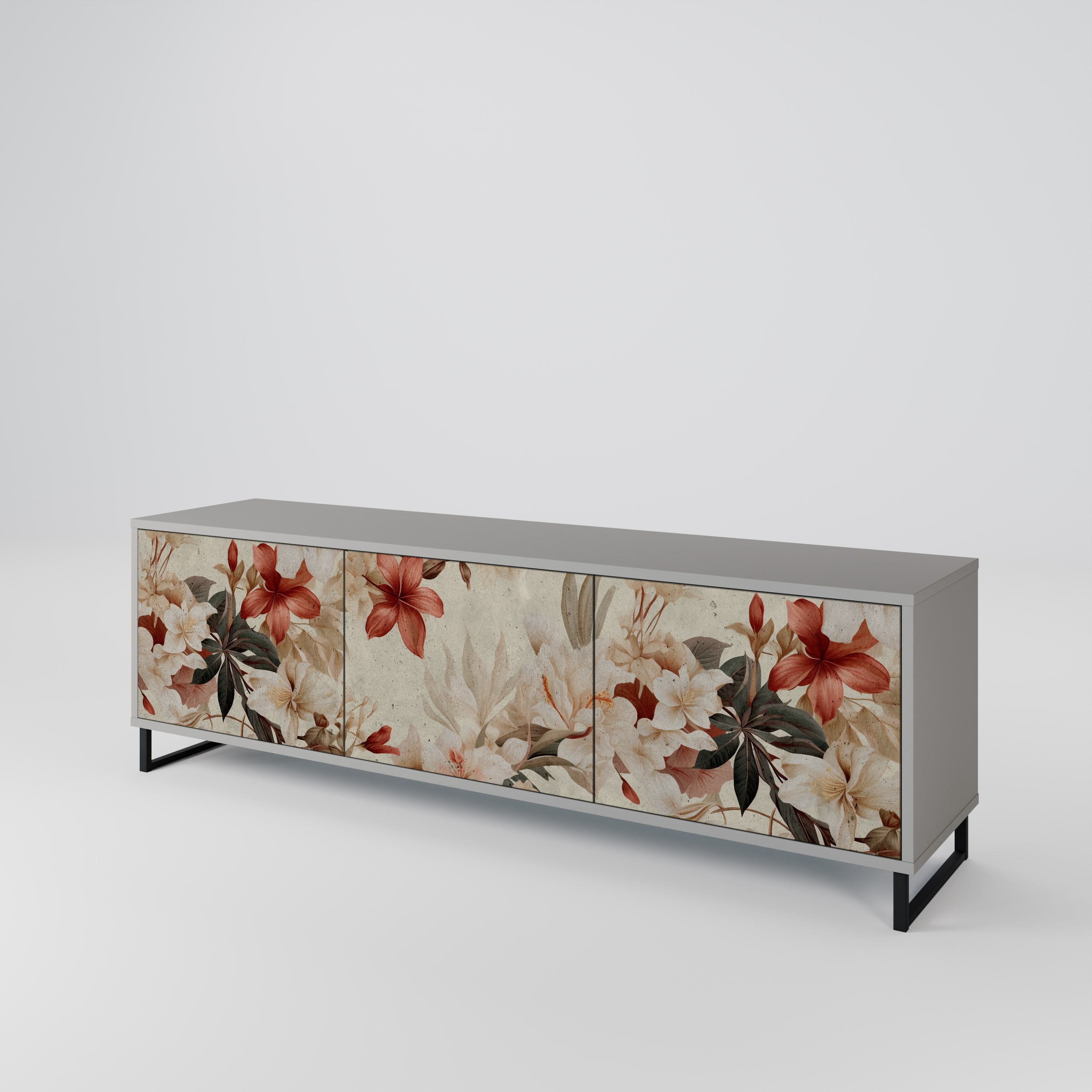 PETAL HARMONY 3-türiges TV-Lowboard