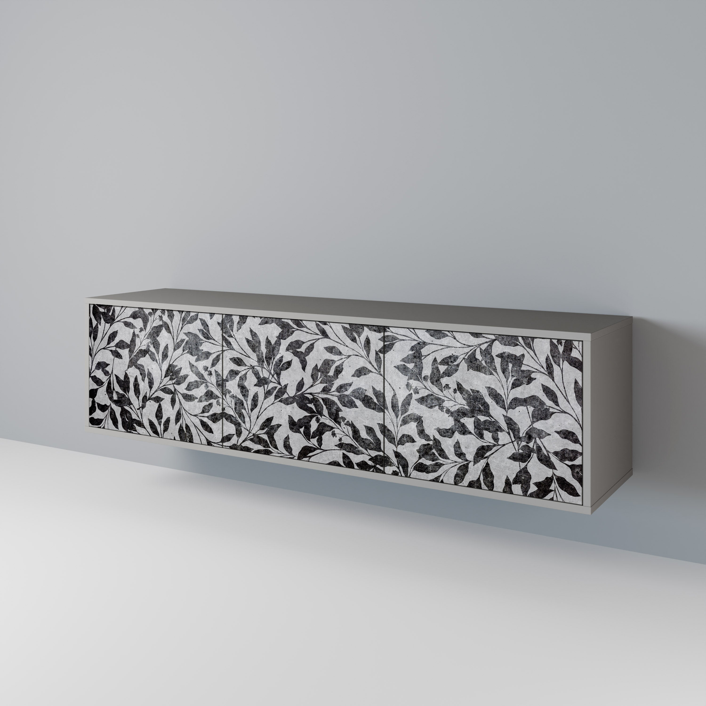 CHARCOAL SPROUT 3-türiges TV-Lowboard