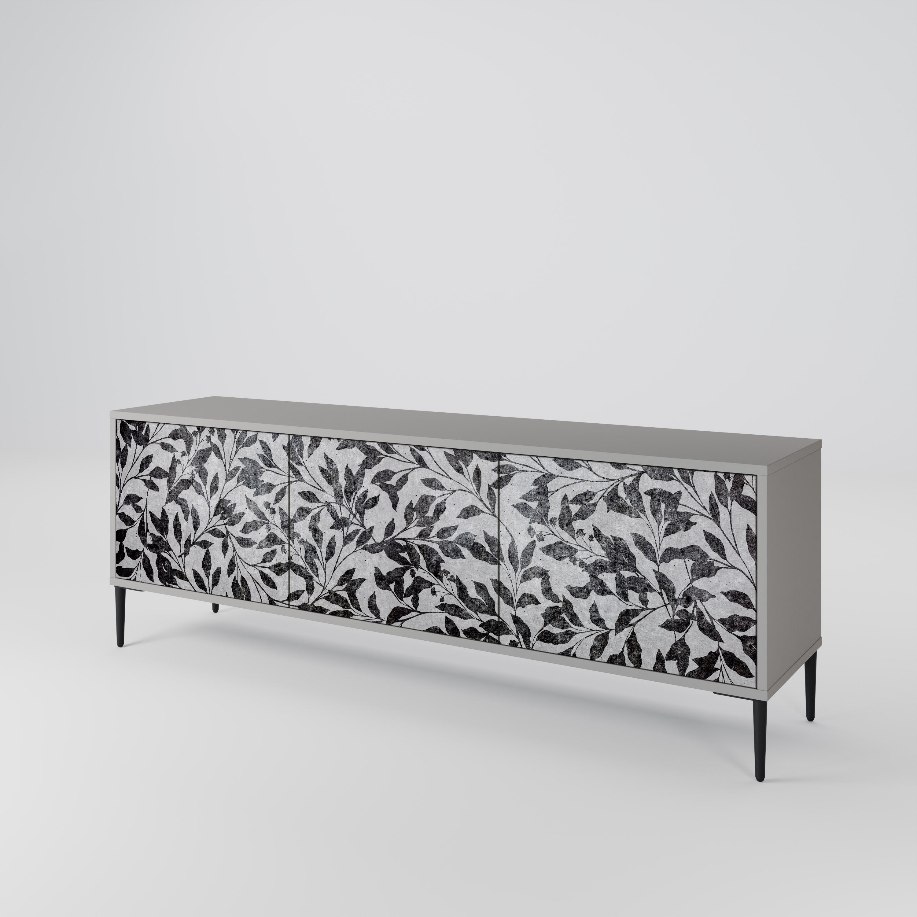 CHARCOAL SPROUT 3-türiges TV-Lowboard
