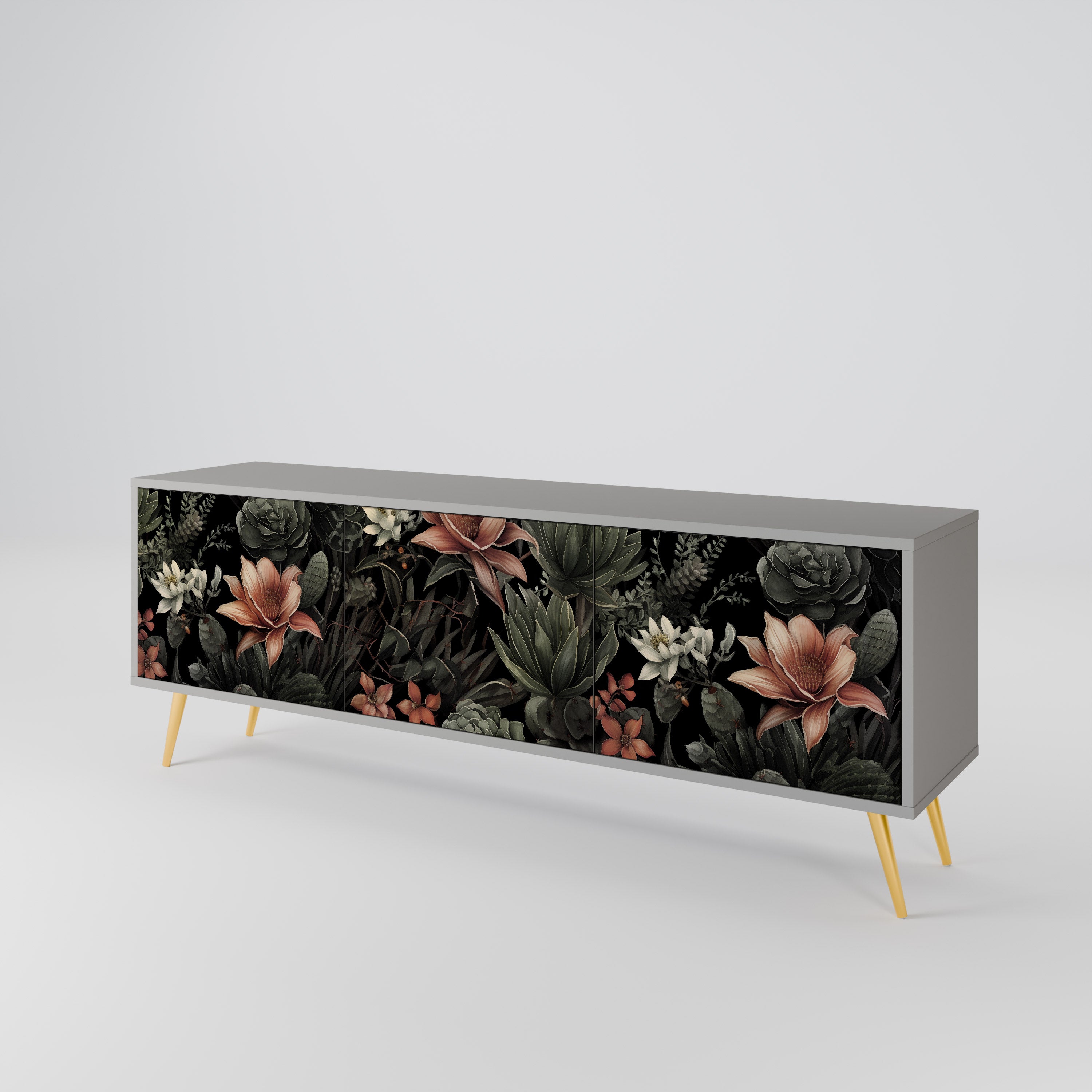 SECRET VERDURE 3-türiges TV-Lowboard