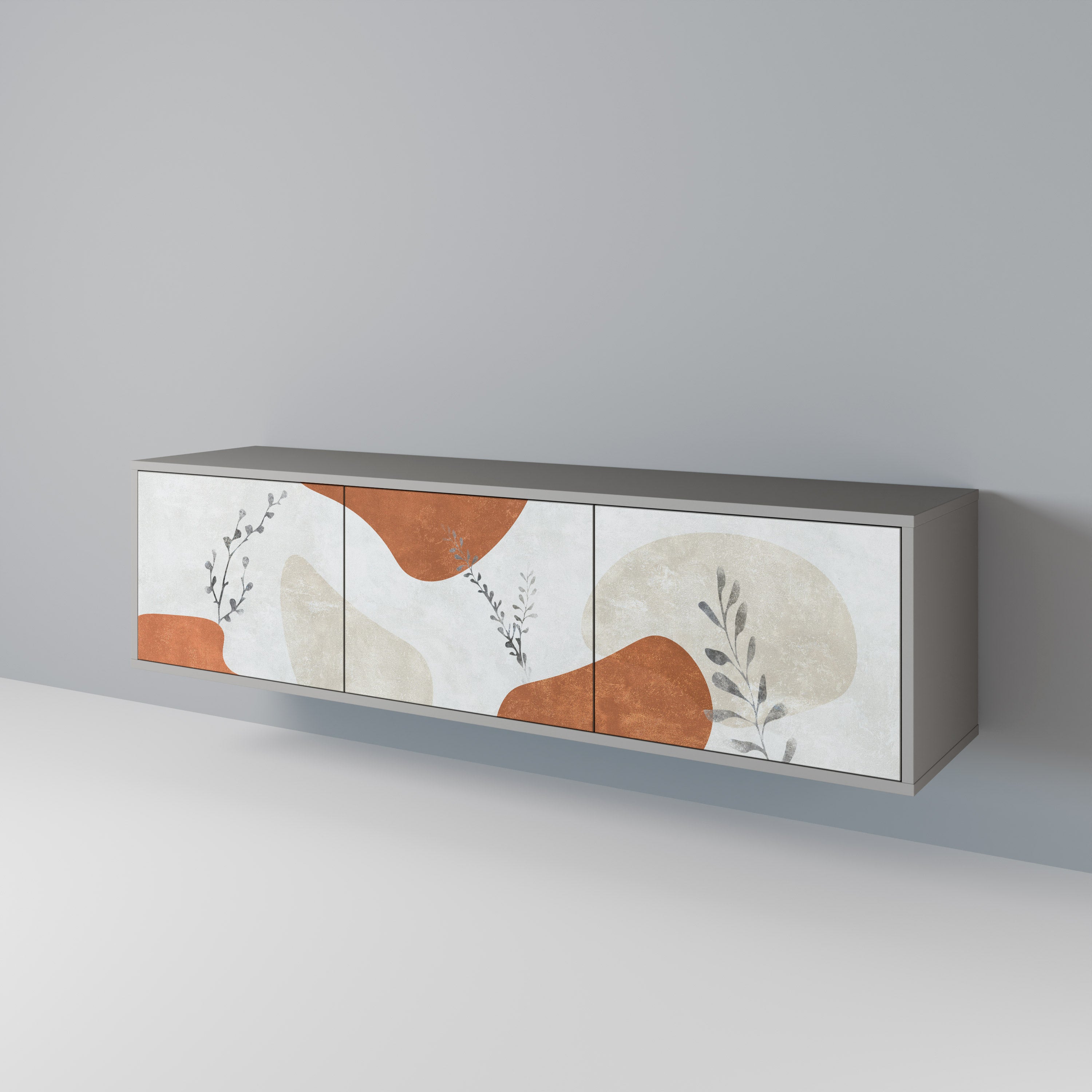 TRANQUIL TWIG 3-türiges TV-Lowboard