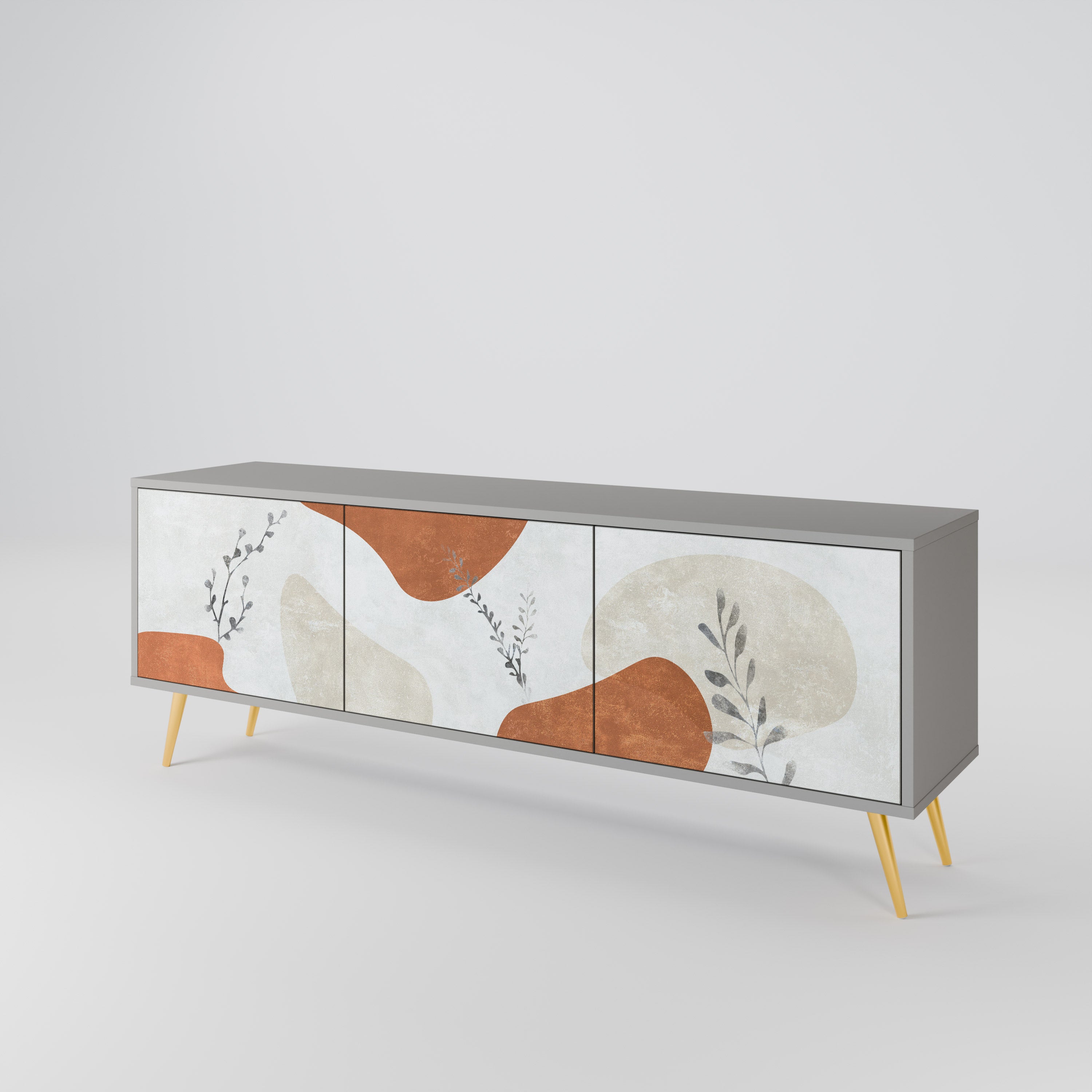 TRANQUIL TWIG 3-türiges TV-Lowboard