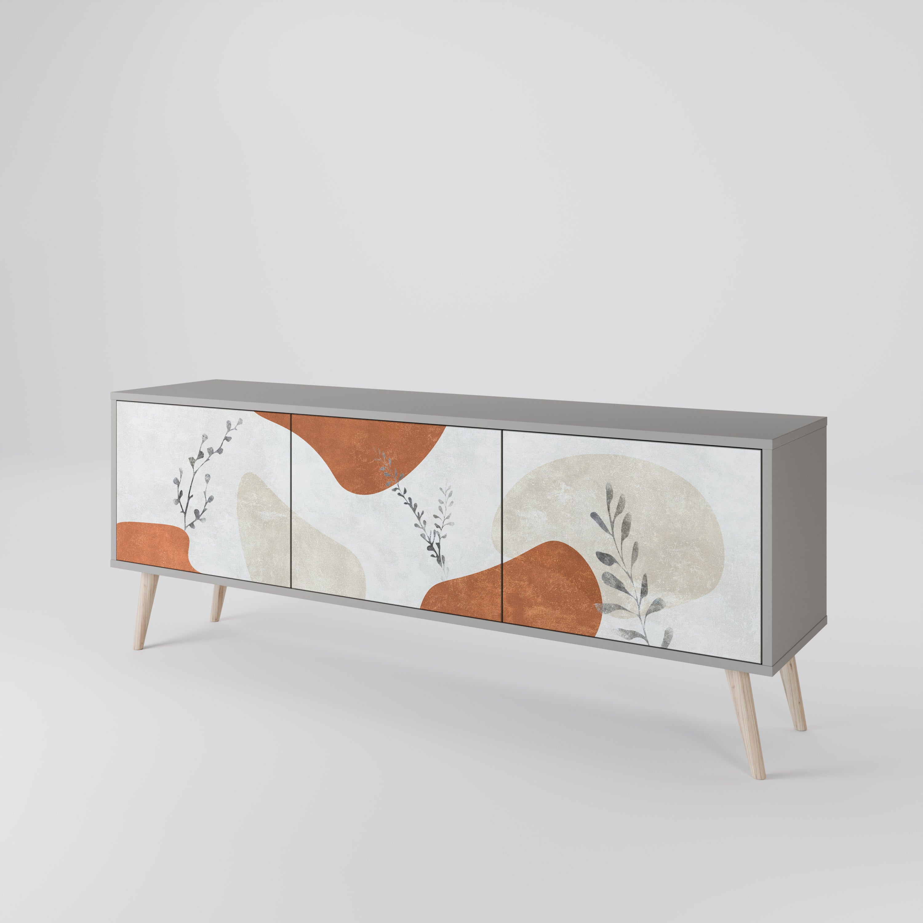 TRANQUIL TWIG 3-türiges TV-Lowboard