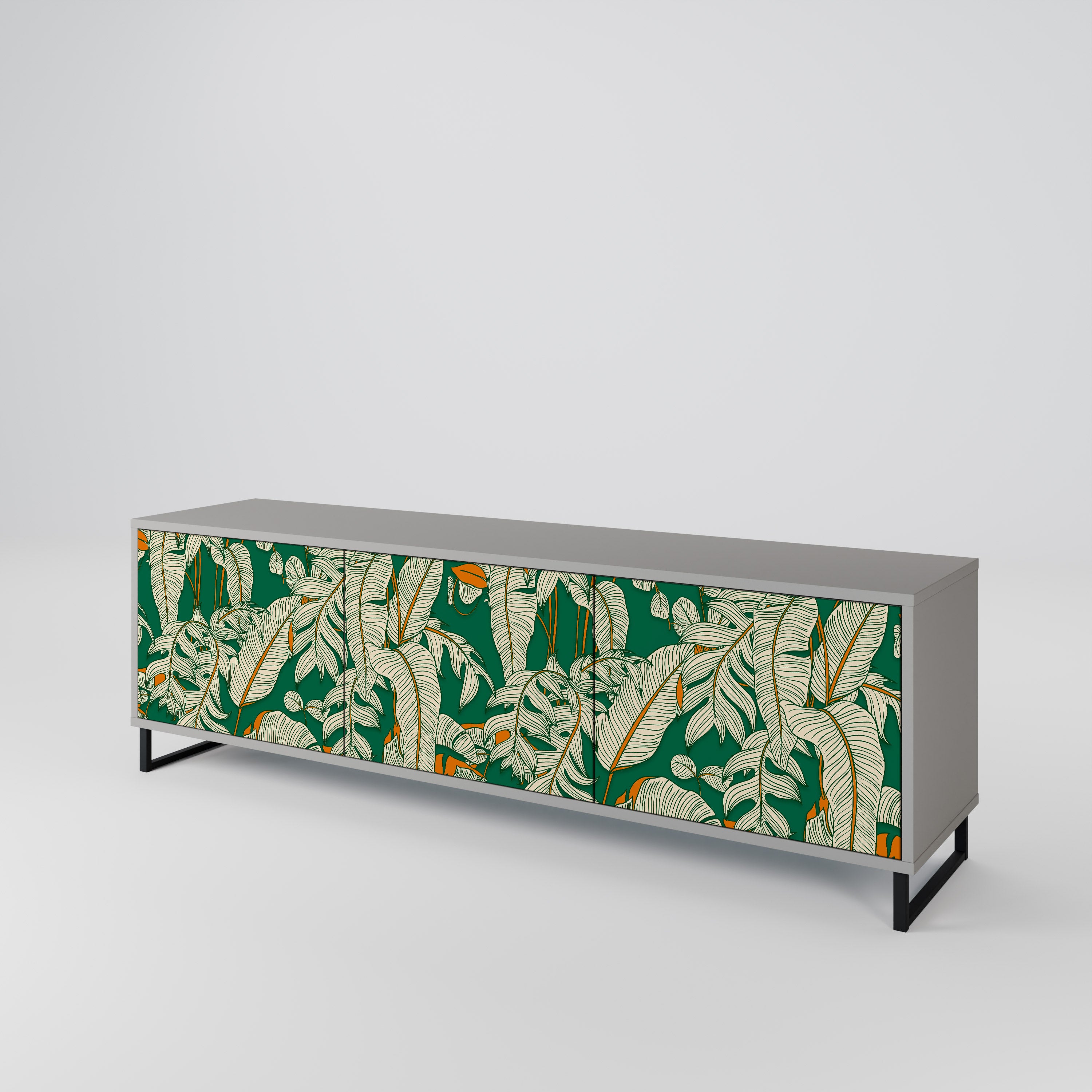VERDANT PLEASURES 3-türiges TV-Lowboard