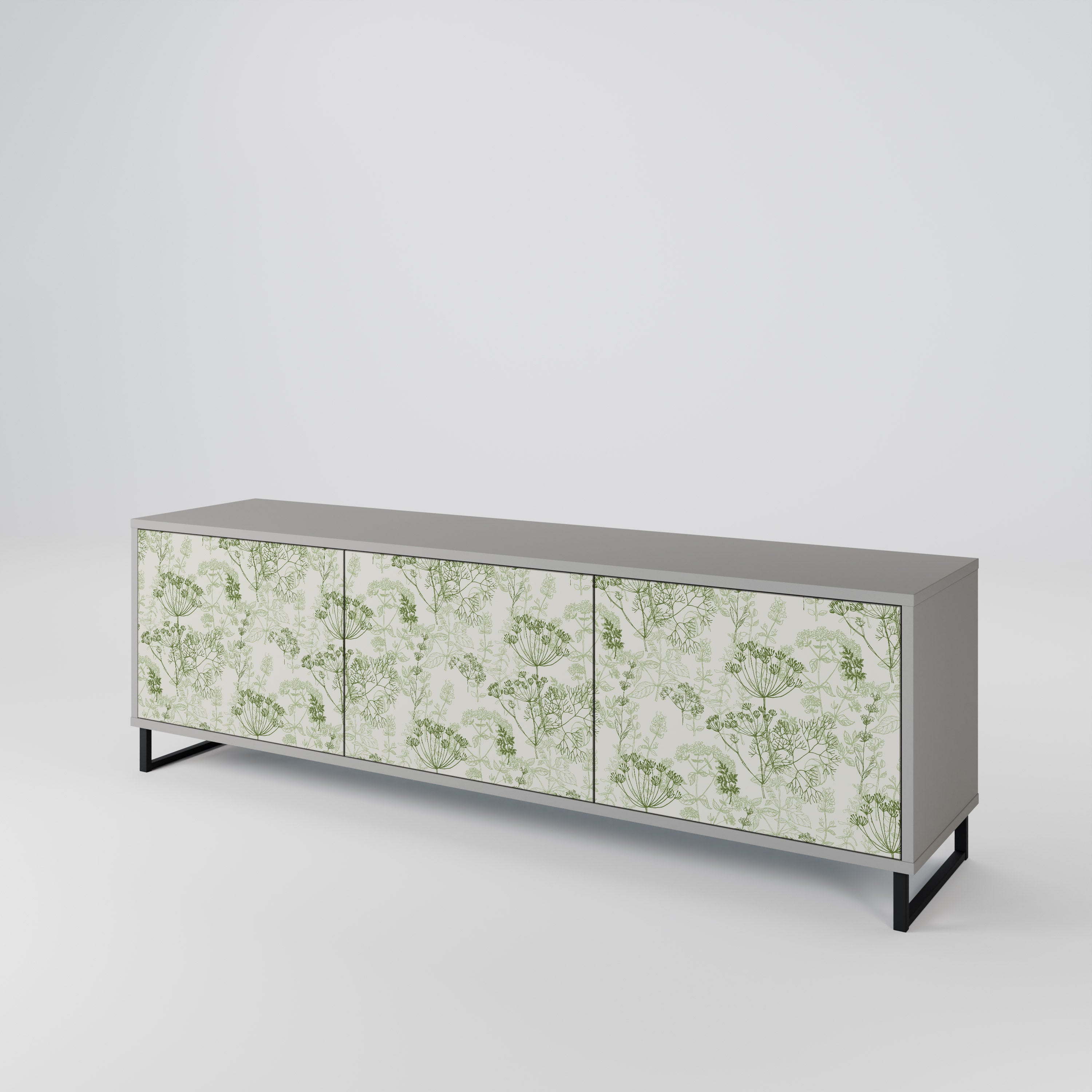 FENNEL BALDACHIN 3-türiges TV-Lowboard