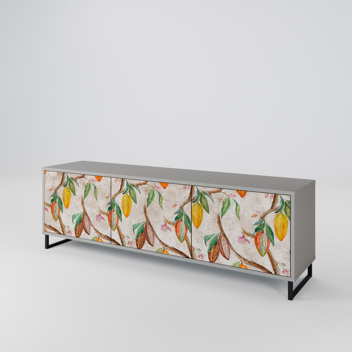 COCOA FRUITS 3-türiges TV-Lowboard