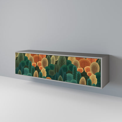 AUTUMN KALEIDOSCOPE Mueble de TV de 3 Puertas