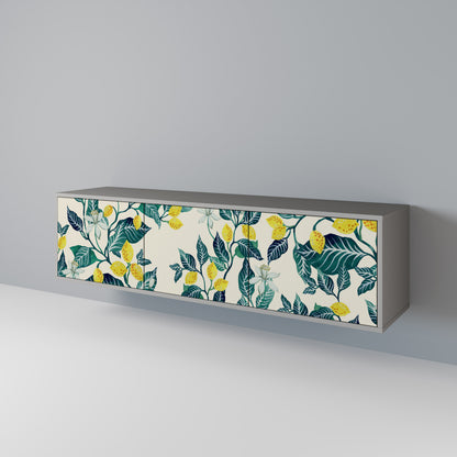 LEMON TREE Mueble de TV de 3 Puertas