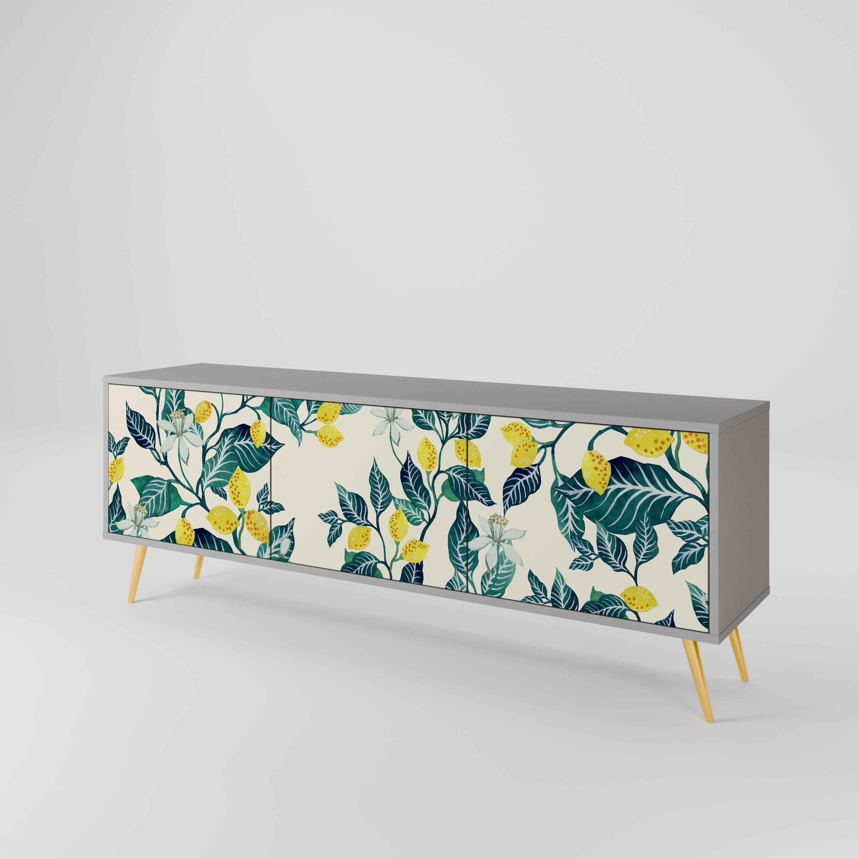 LEMON TREE Třídveřový TV stolek