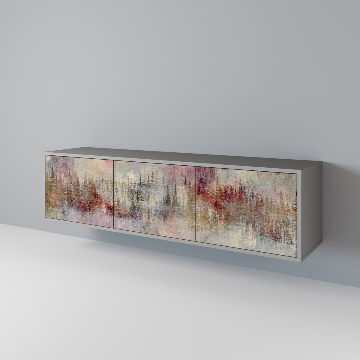 VEILED SUMMIT 3-Door TV Cabinet