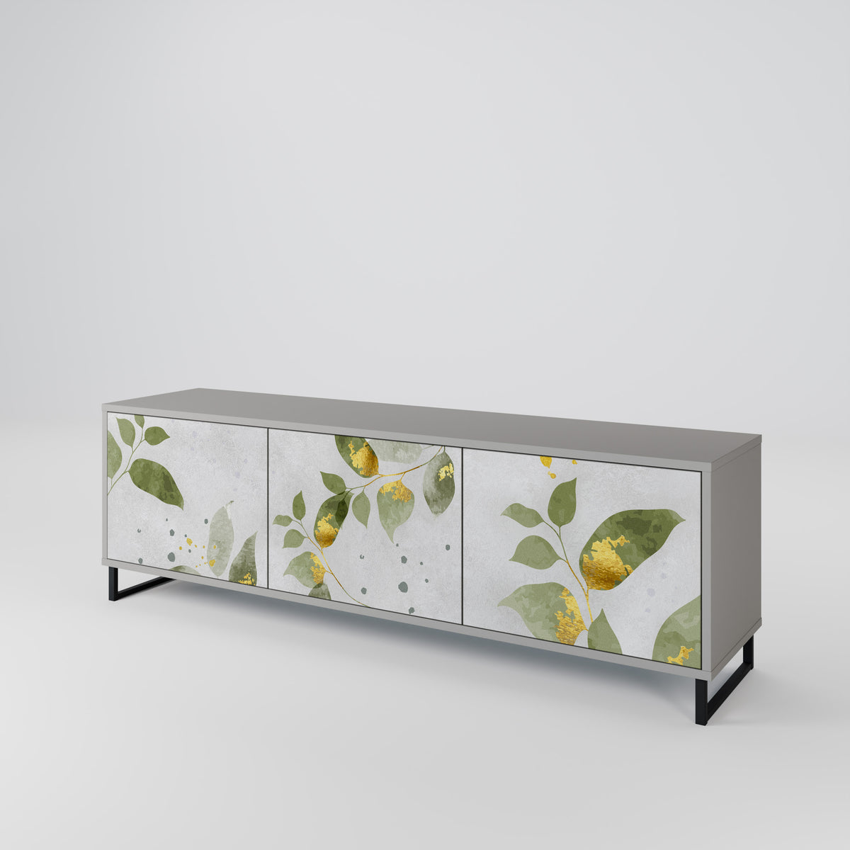 ELEGANT BOTANICS 3-türiges TV-Lowboard