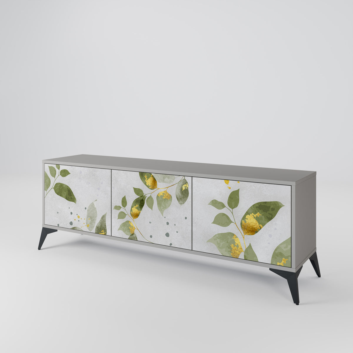 ELEGANT BOTANICS 3-türiges TV-Lowboard