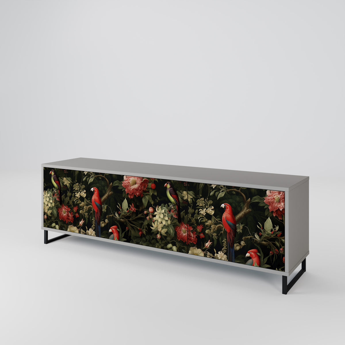AVIAN GREENERY 3-türiges TV-Lowboard