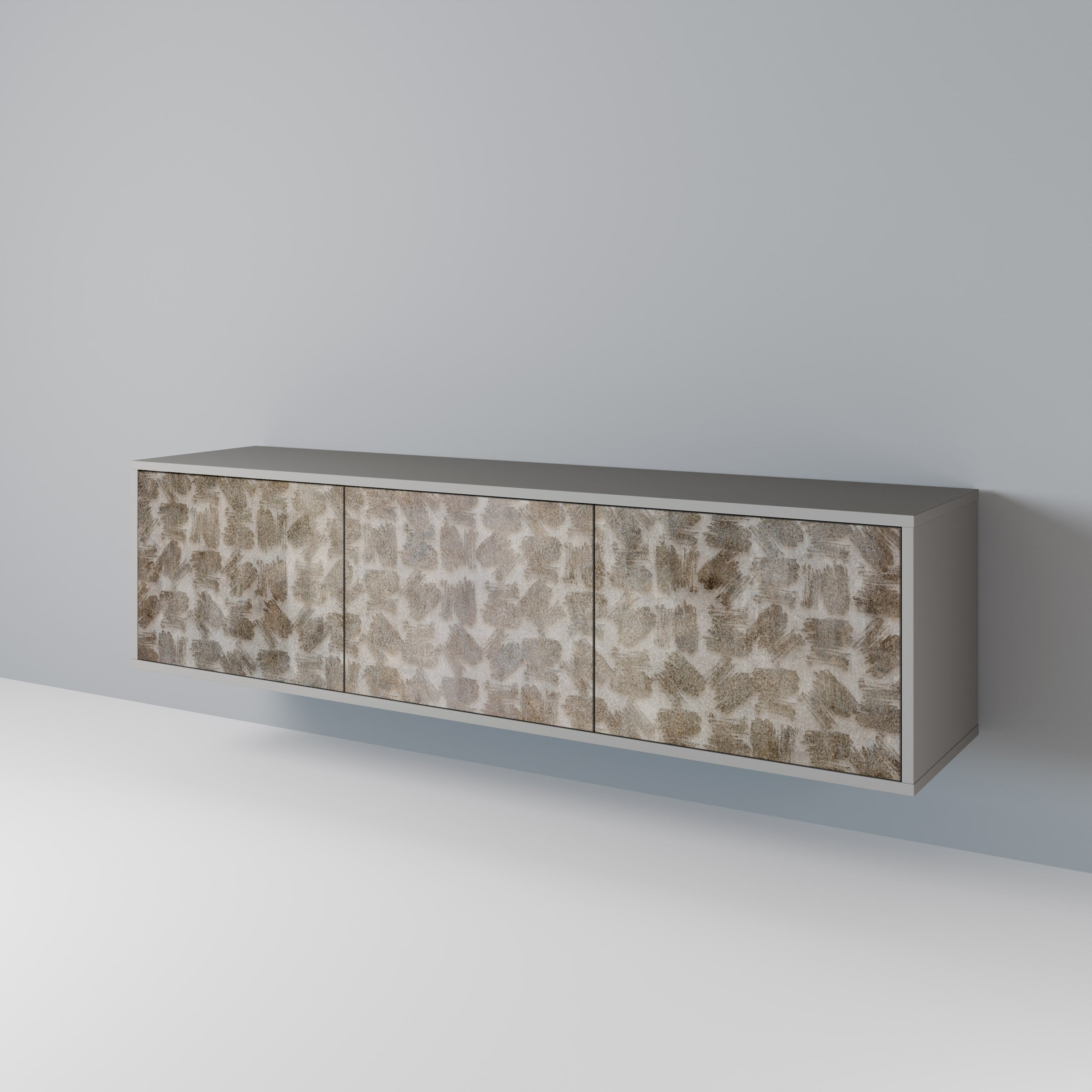 SLIGHTLY BLURRED Mueble de TV de 3 Puertas