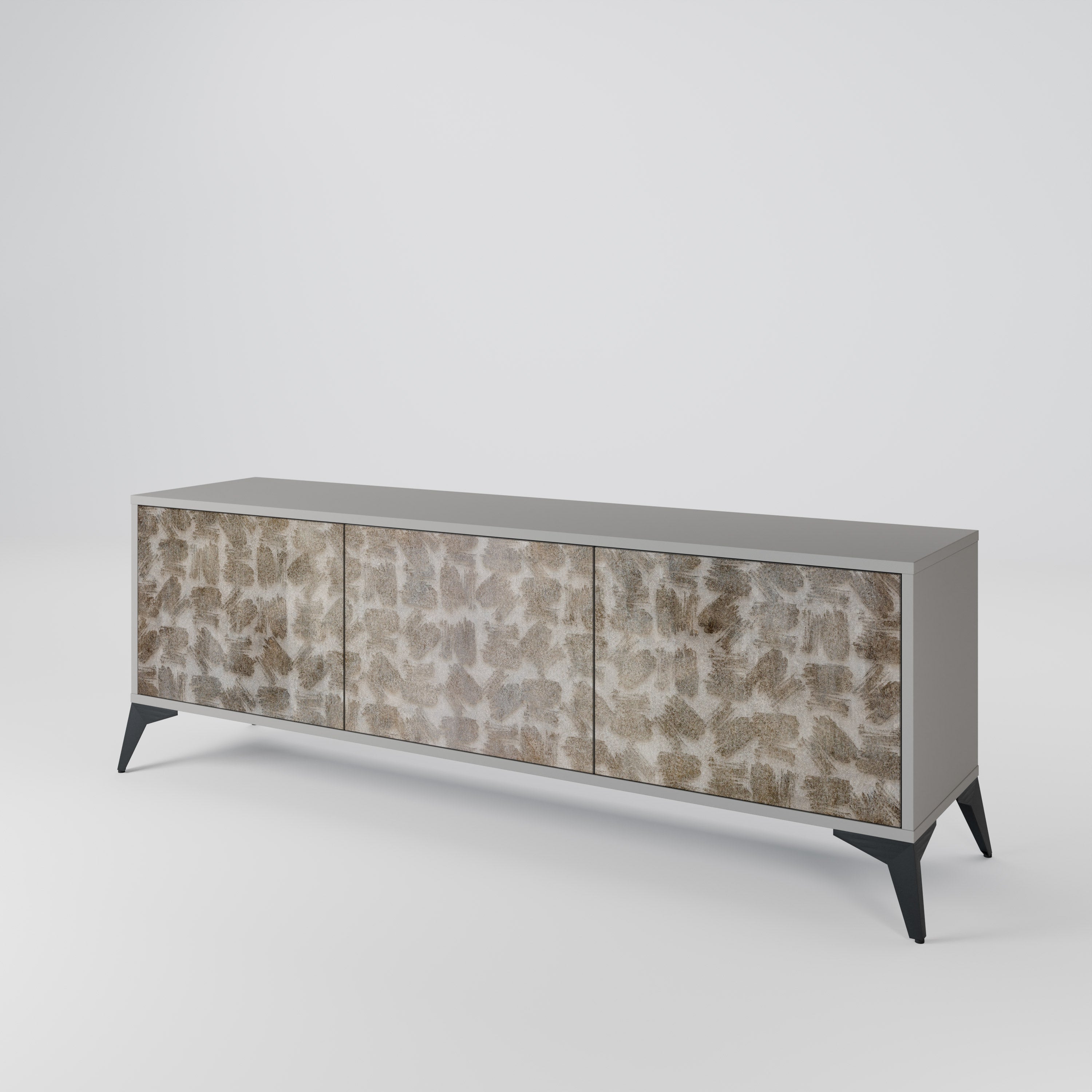 SLIGHTLY BLURRED Mueble de TV de 3 Puertas