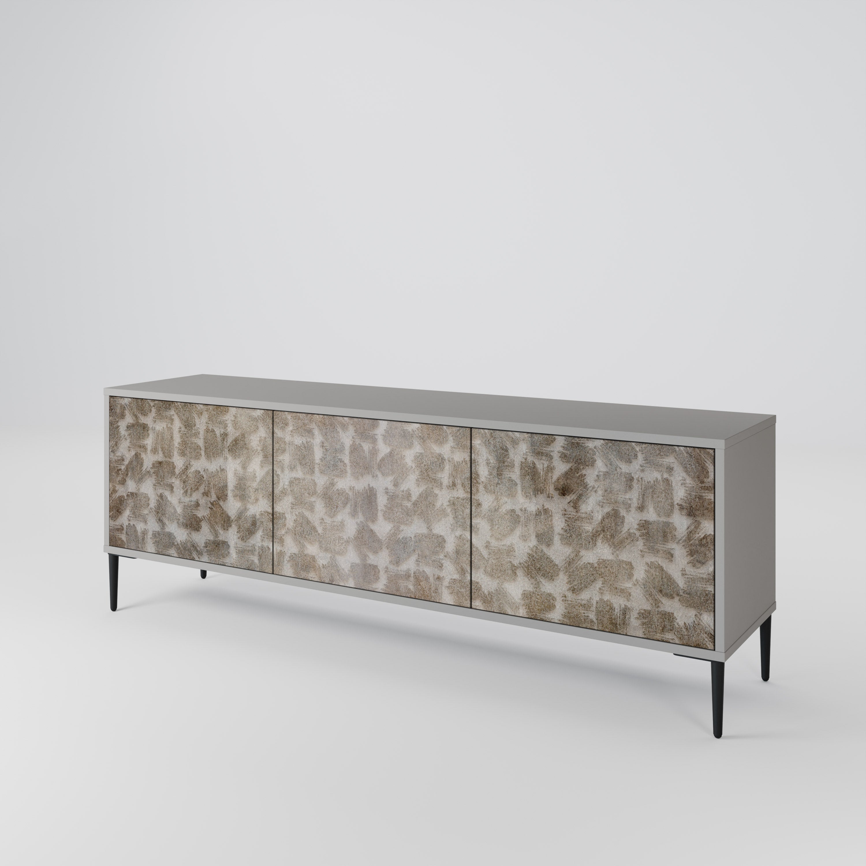 SLIGHTLY BLURRED Mueble de TV de 3 Puertas