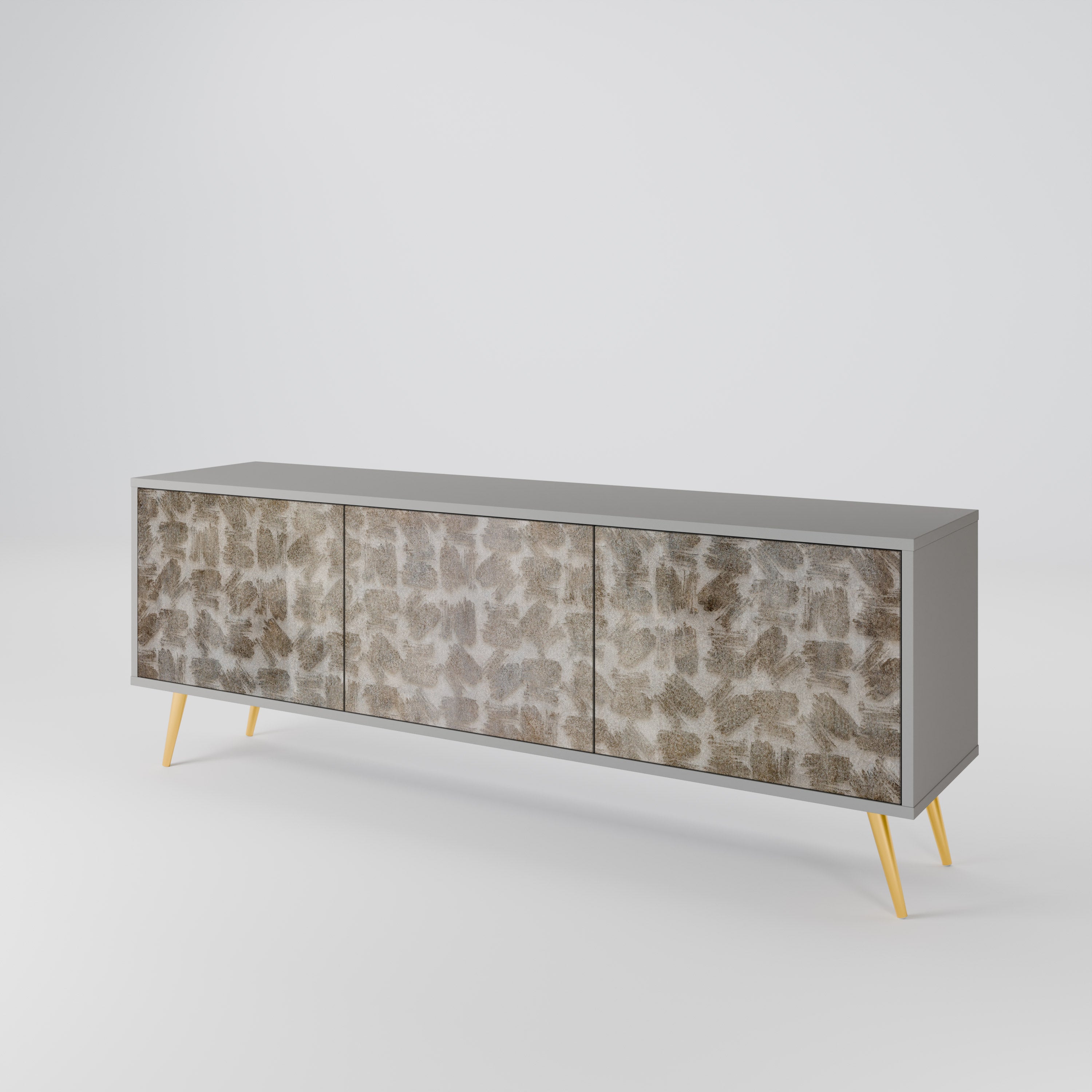 SLIGHTLY BLURRED Mueble de TV de 3 Puertas
