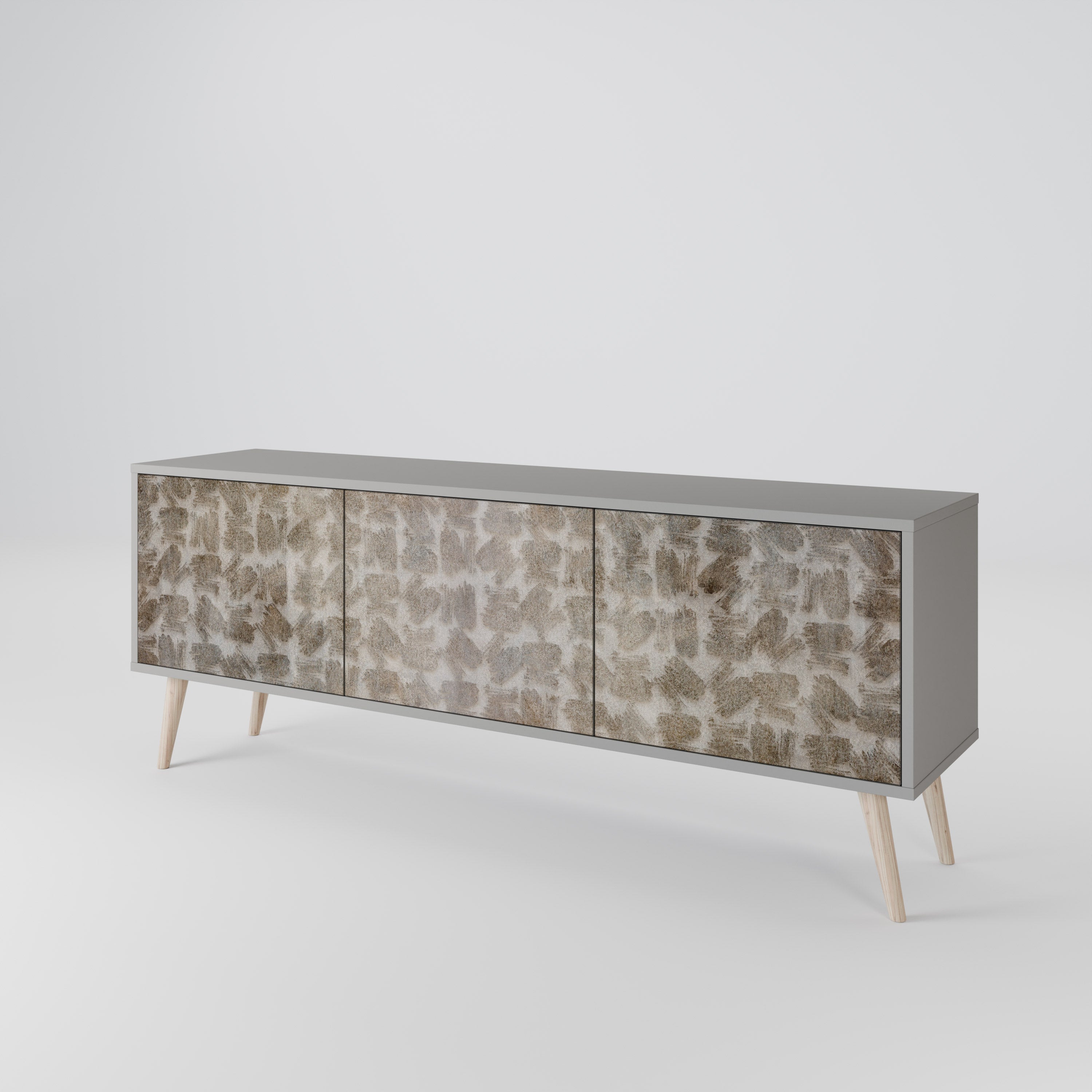 SLIGHTLY BLURRED Mueble de TV de 3 Puertas