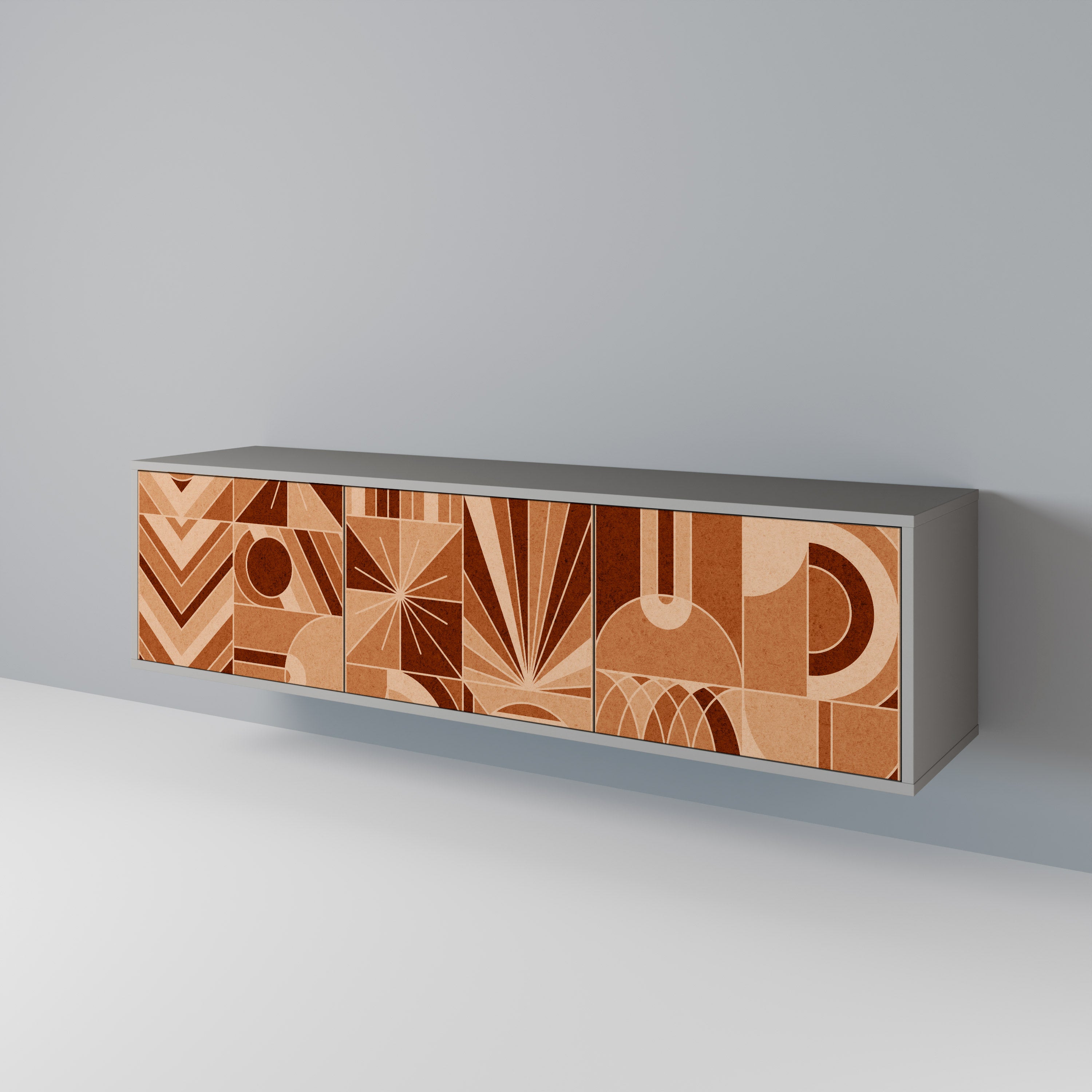 PRISM MOSAIC Mueble de TV de 3 Puertas
