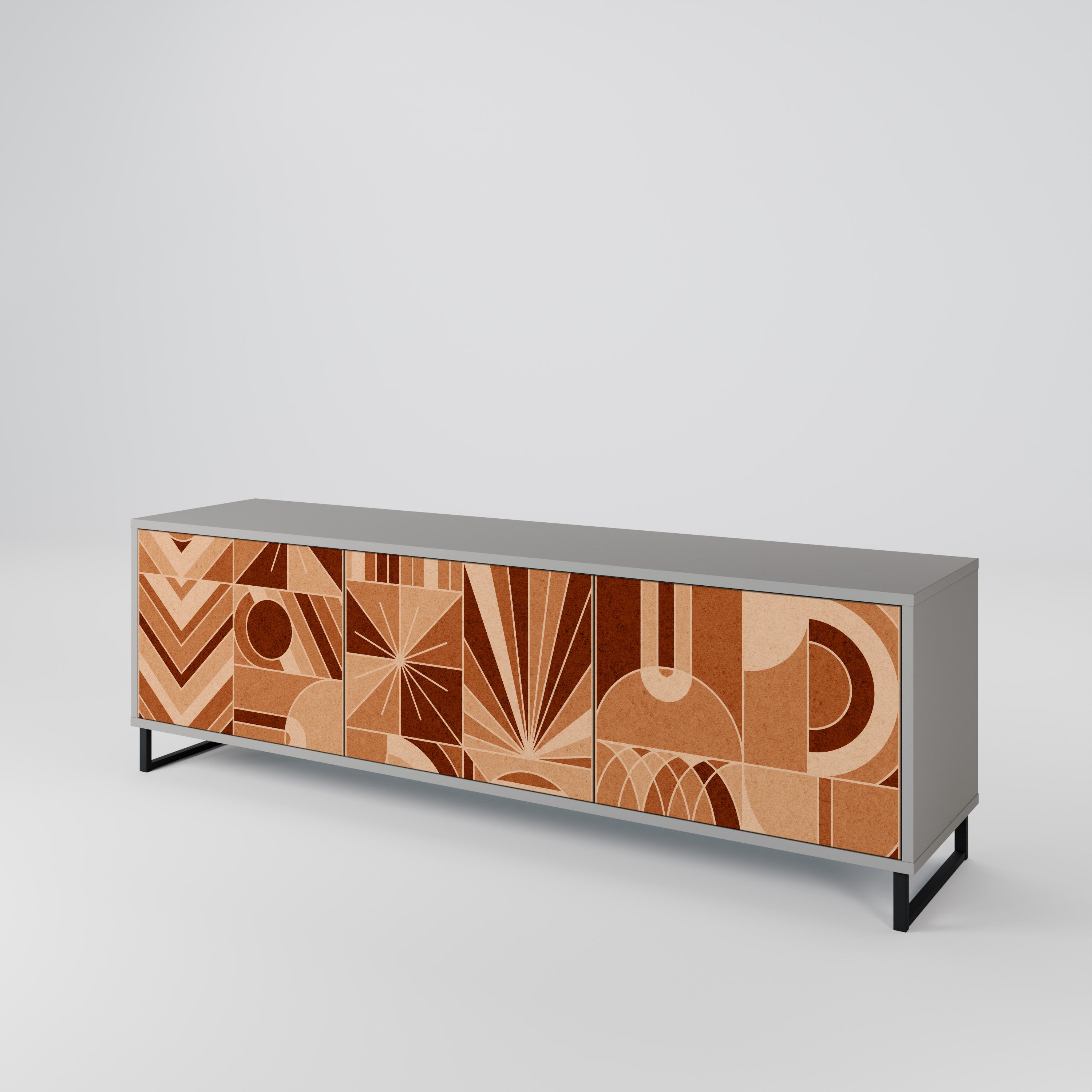 PRISM MOSAIC Mueble de TV de 3 Puertas
