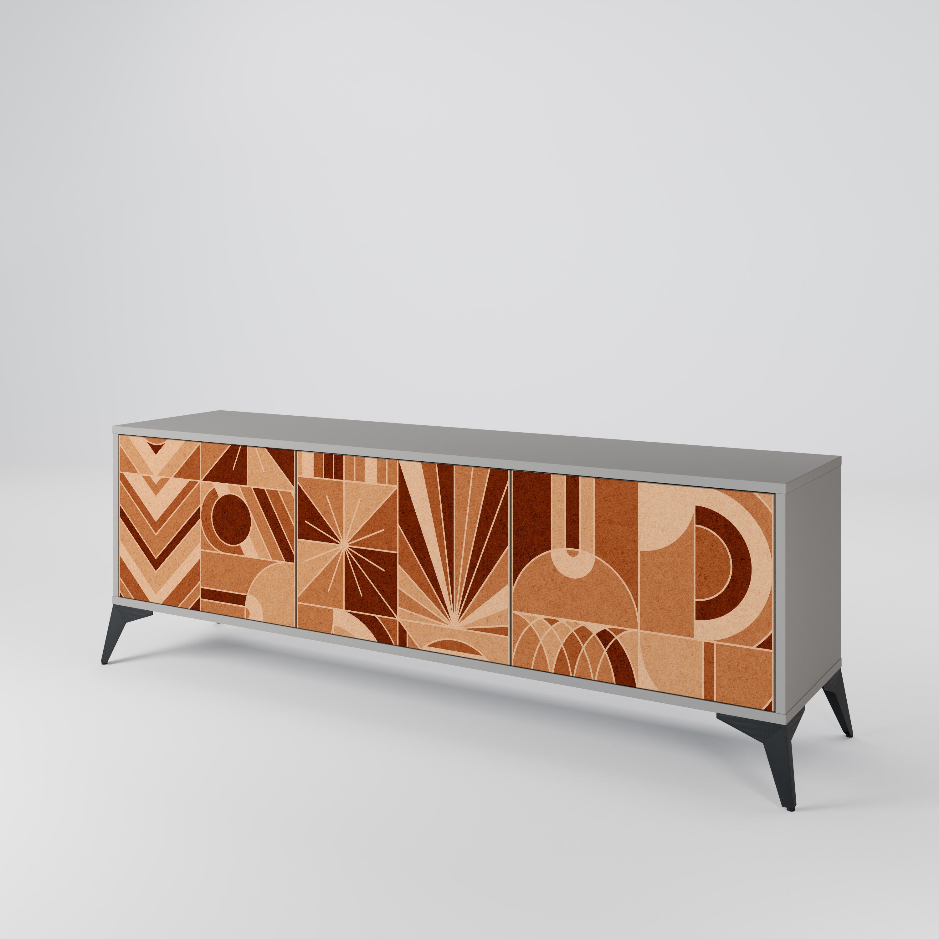 PRISM MOSAIC Mueble de TV de 3 Puertas