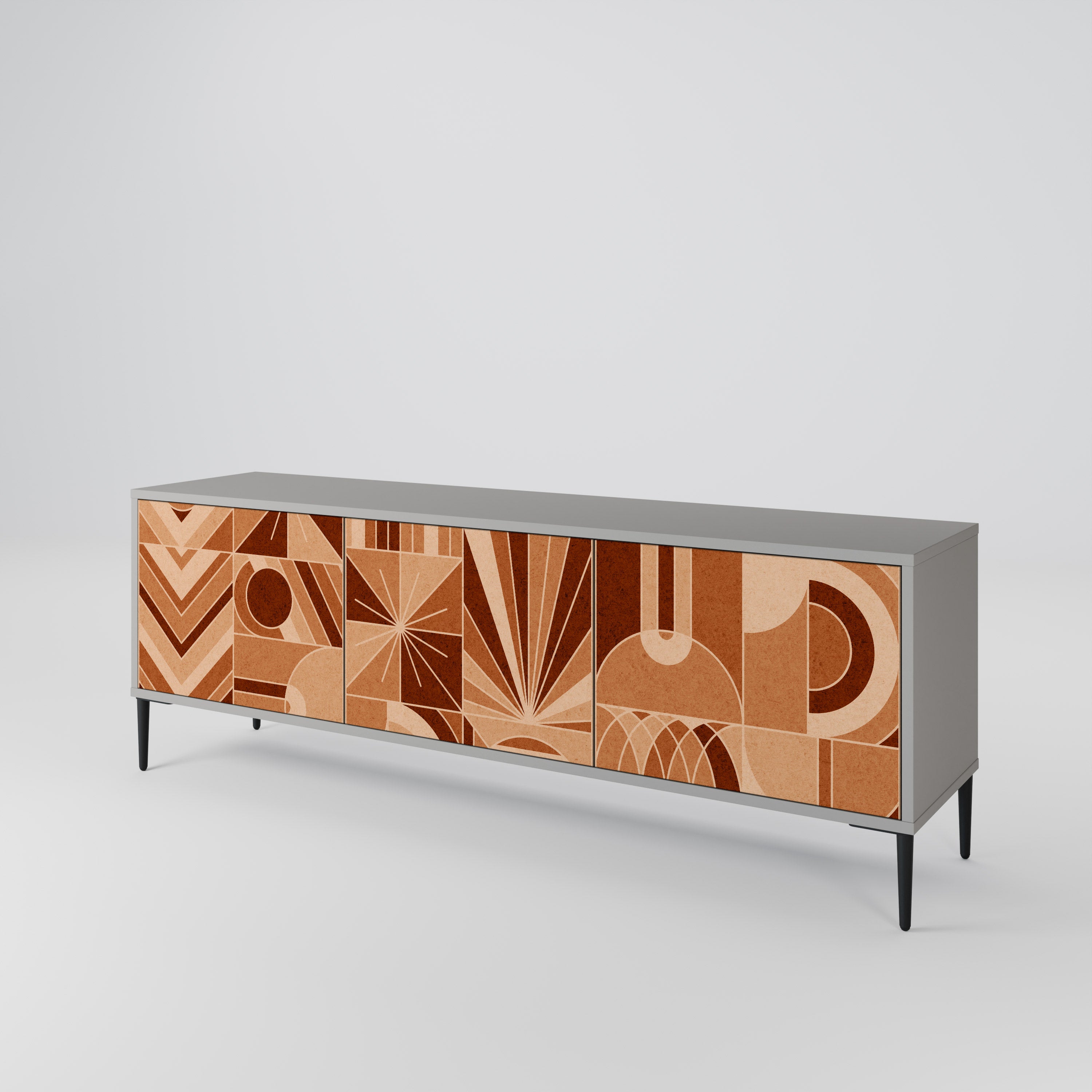 PRISM MOSAIC Mueble de TV de 3 Puertas