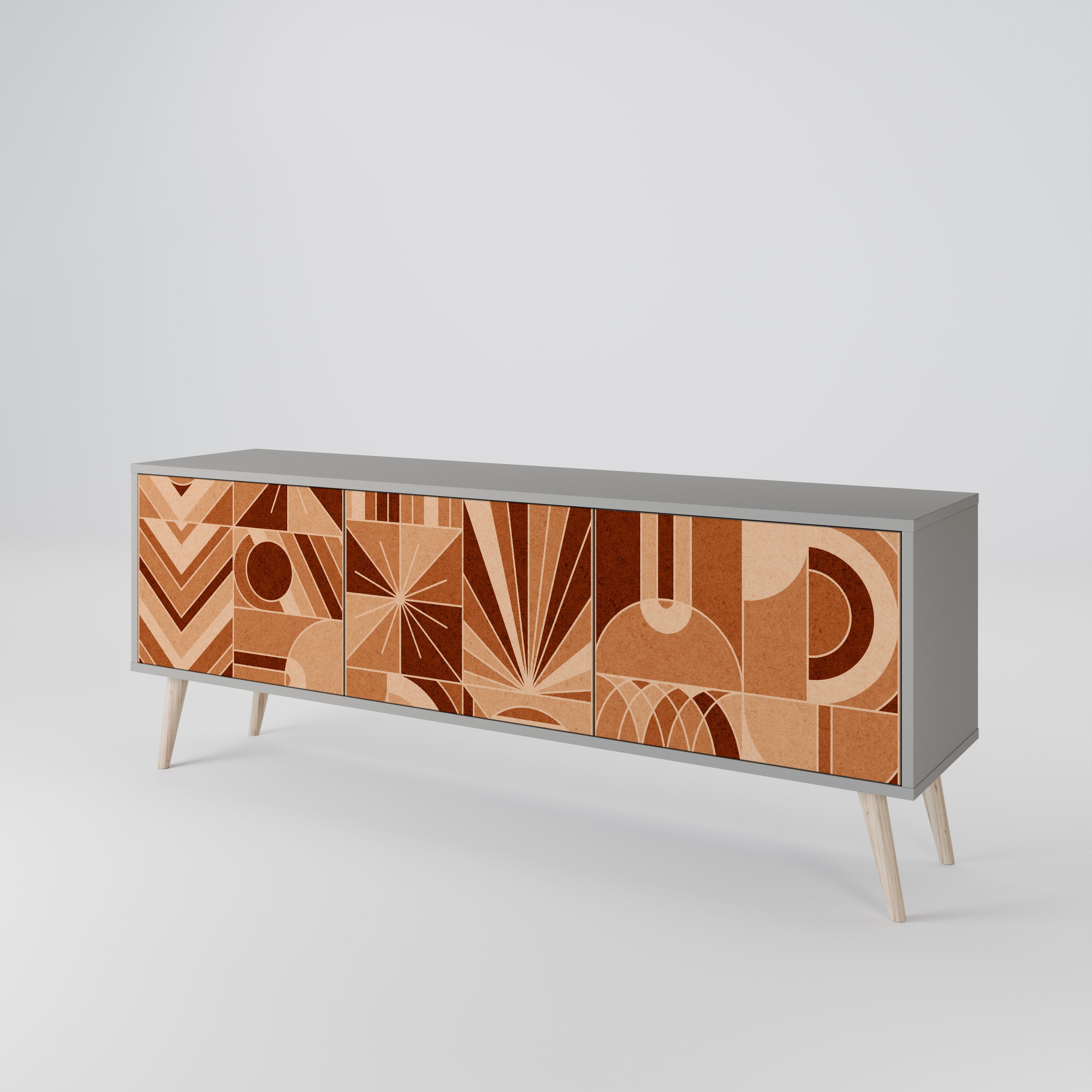 PRISM MOSAIC Mueble de TV de 3 Puertas