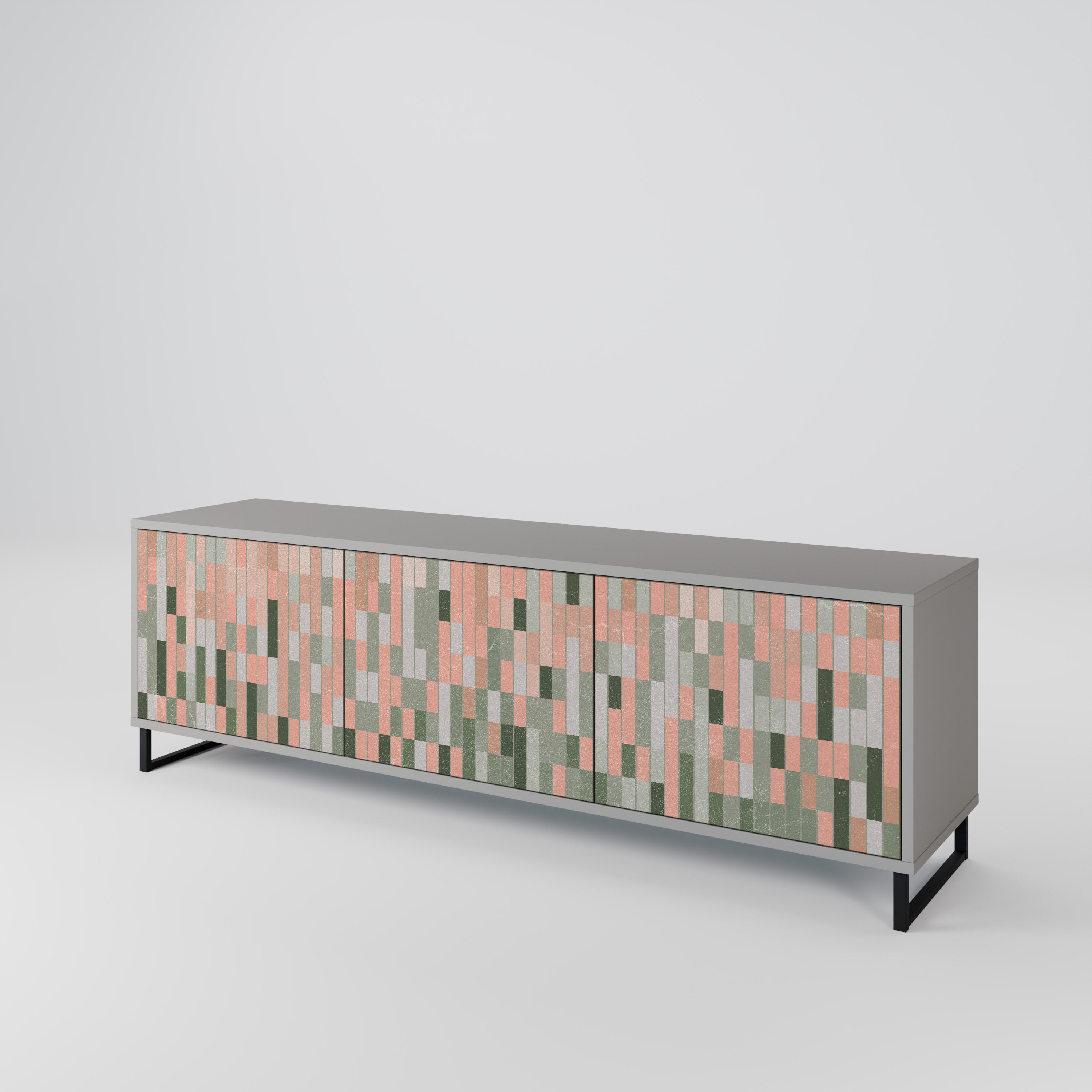 BUILDING THE FUTURE Mueble de TV de 3 Puertas