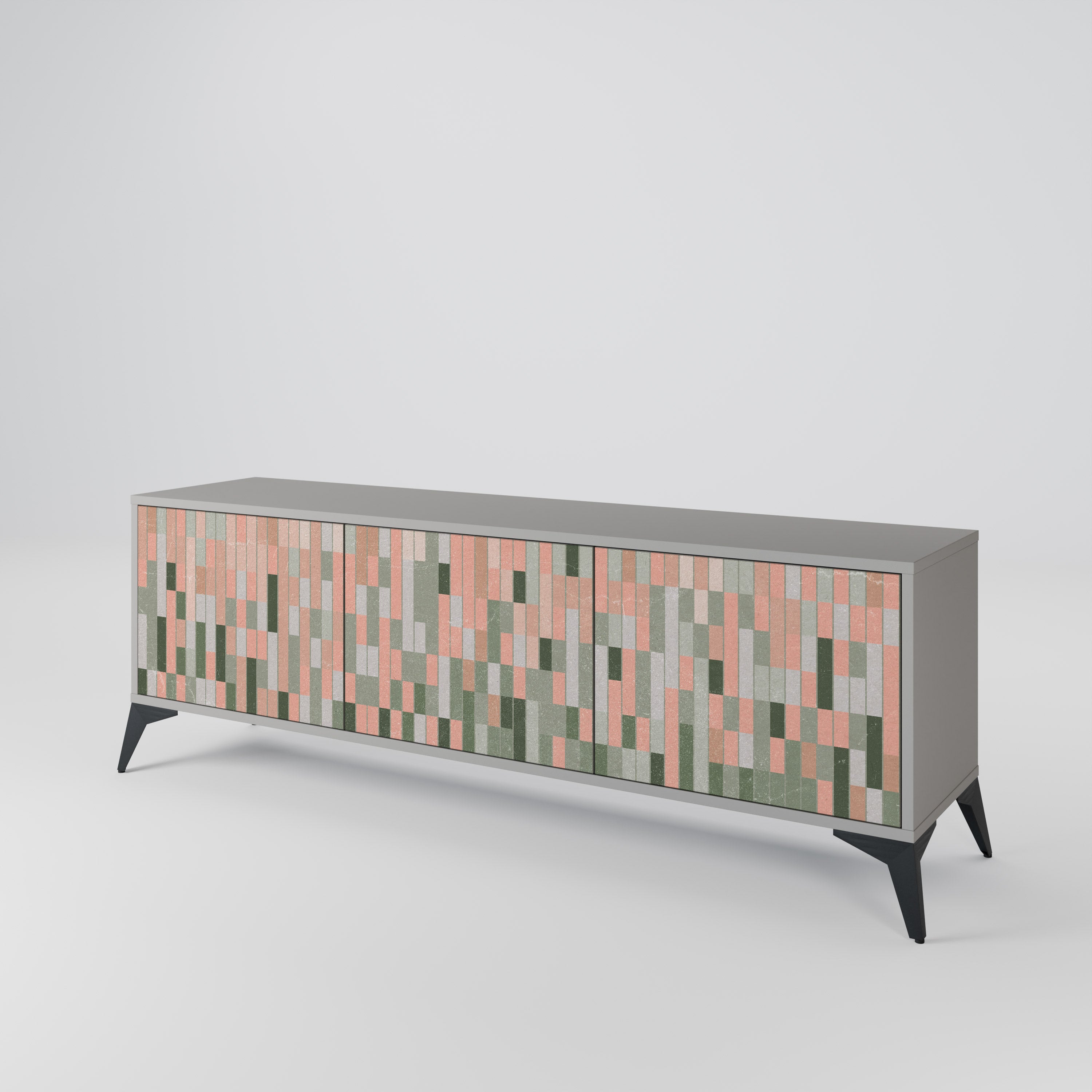 BUILDING THE FUTURE Mueble de TV de 3 Puertas