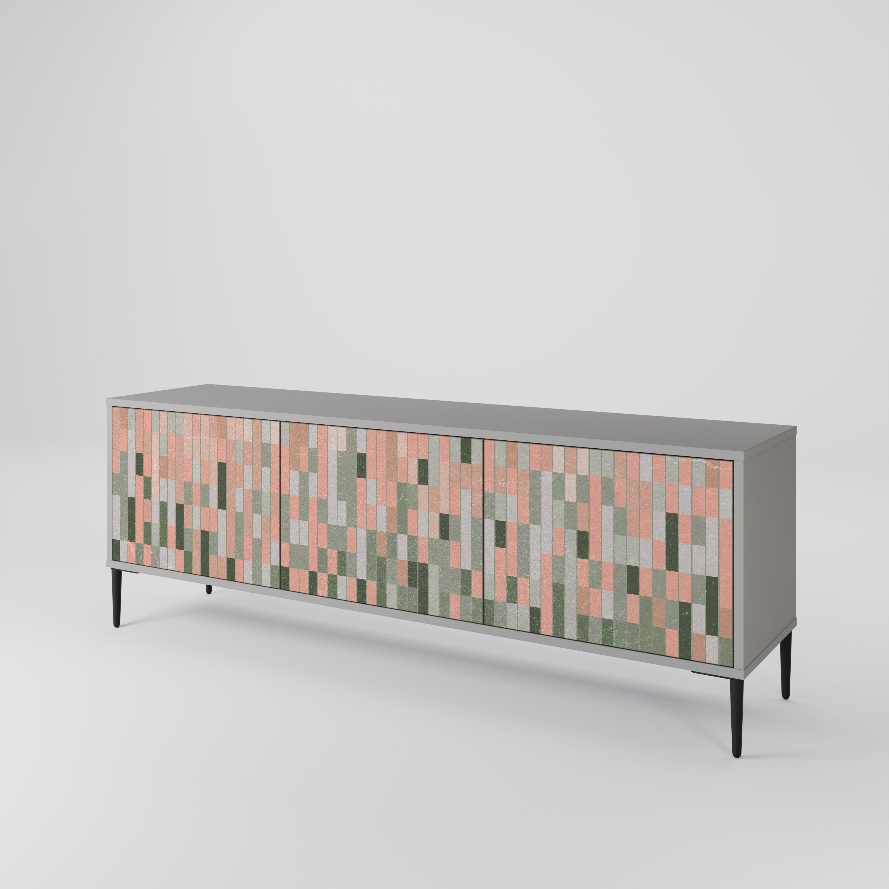 BUILDING THE FUTURE Mueble de TV de 3 Puertas