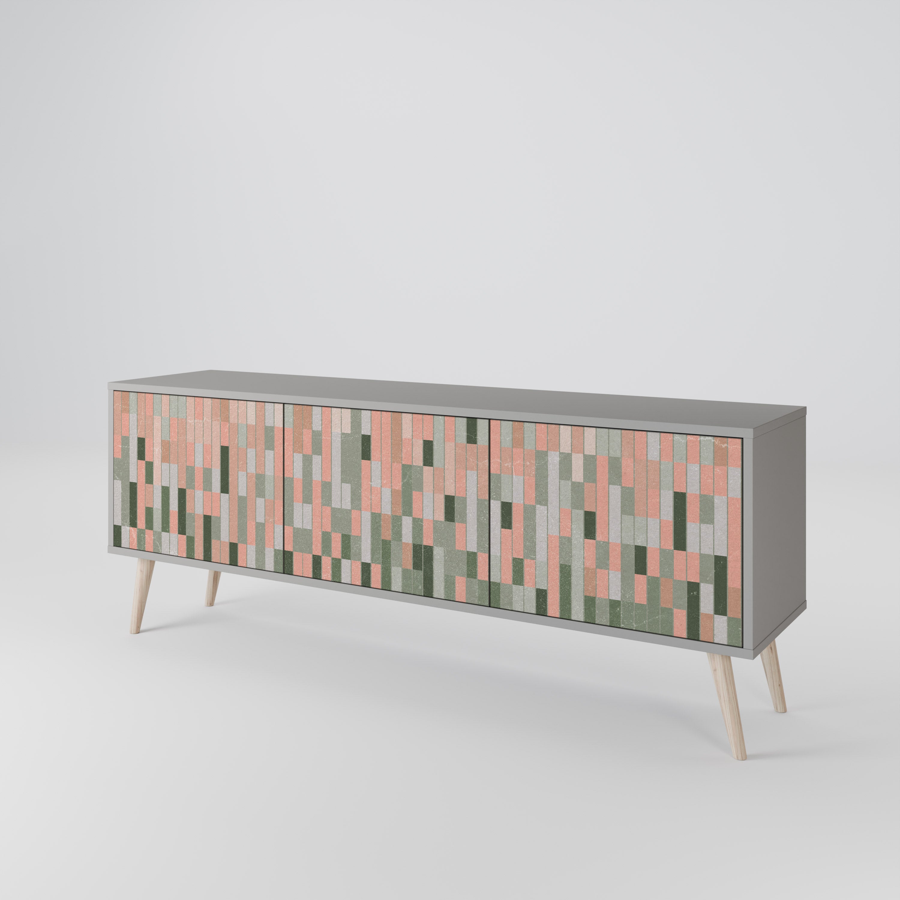 BUILDING THE FUTURE Mueble de TV de 3 Puertas