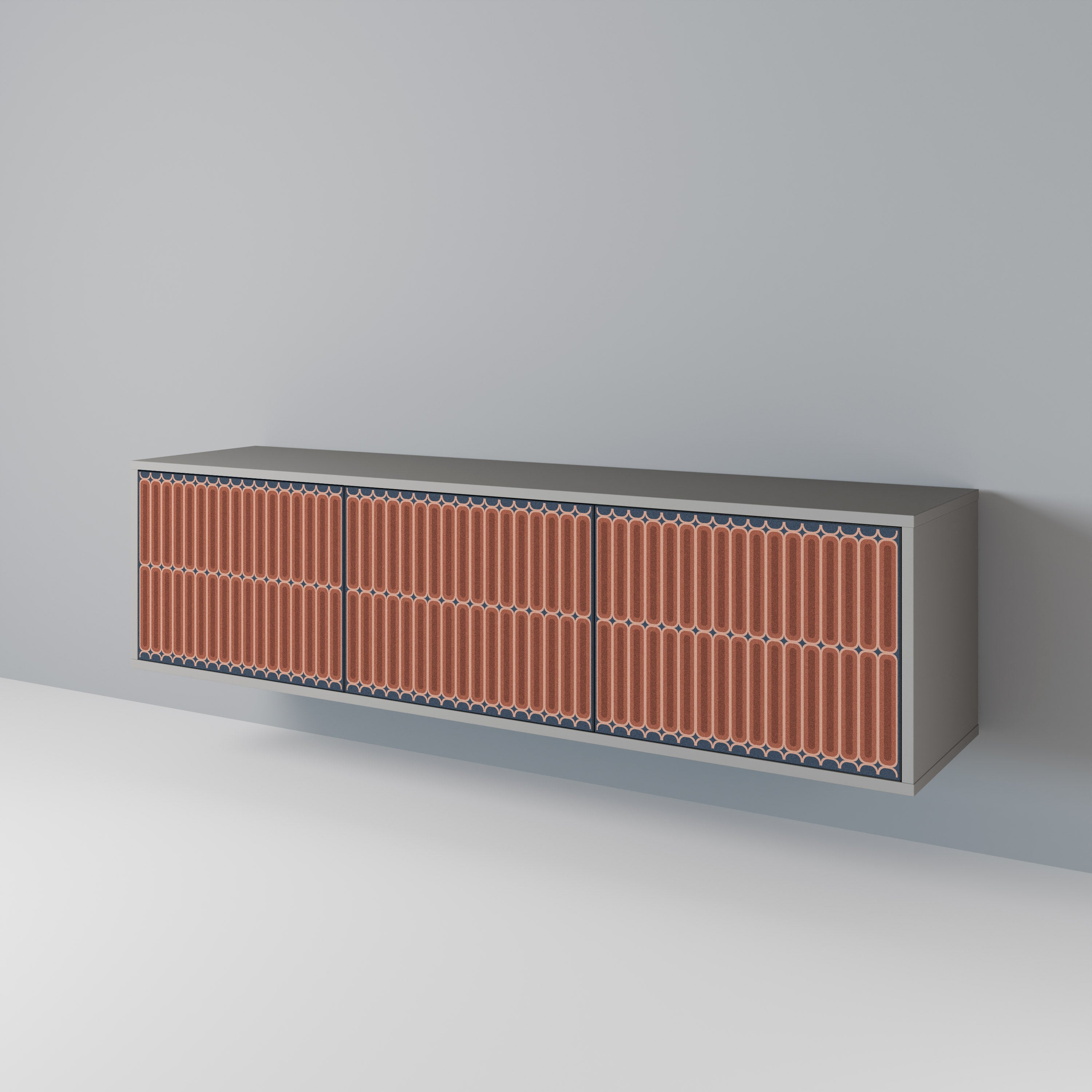 HYPNOTIC GATE Mueble de TV de 3 Puertas