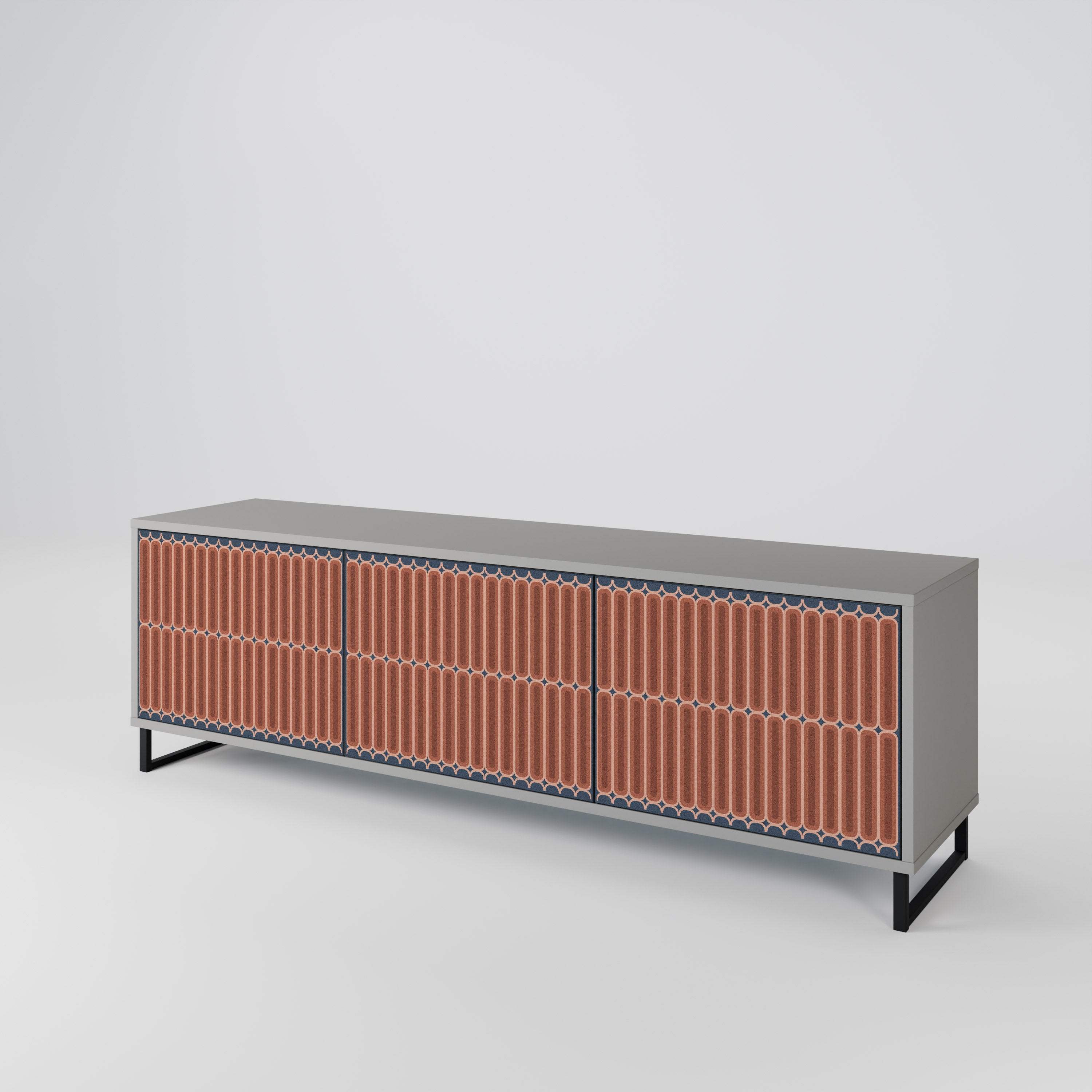 HYPNOTIC GATE Mueble de TV de 3 Puertas