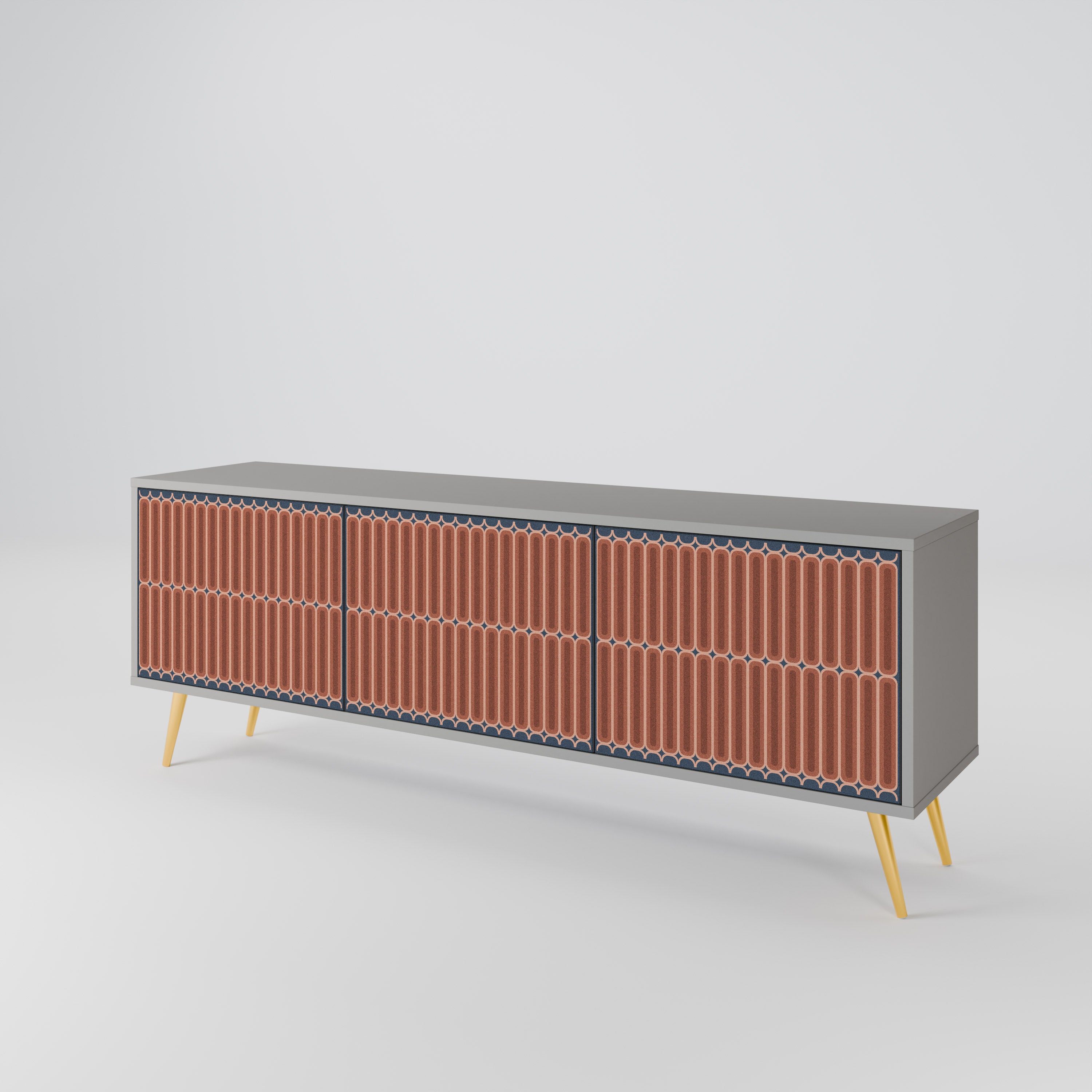 HYPNOTIC GATE Mueble de TV de 3 Puertas
