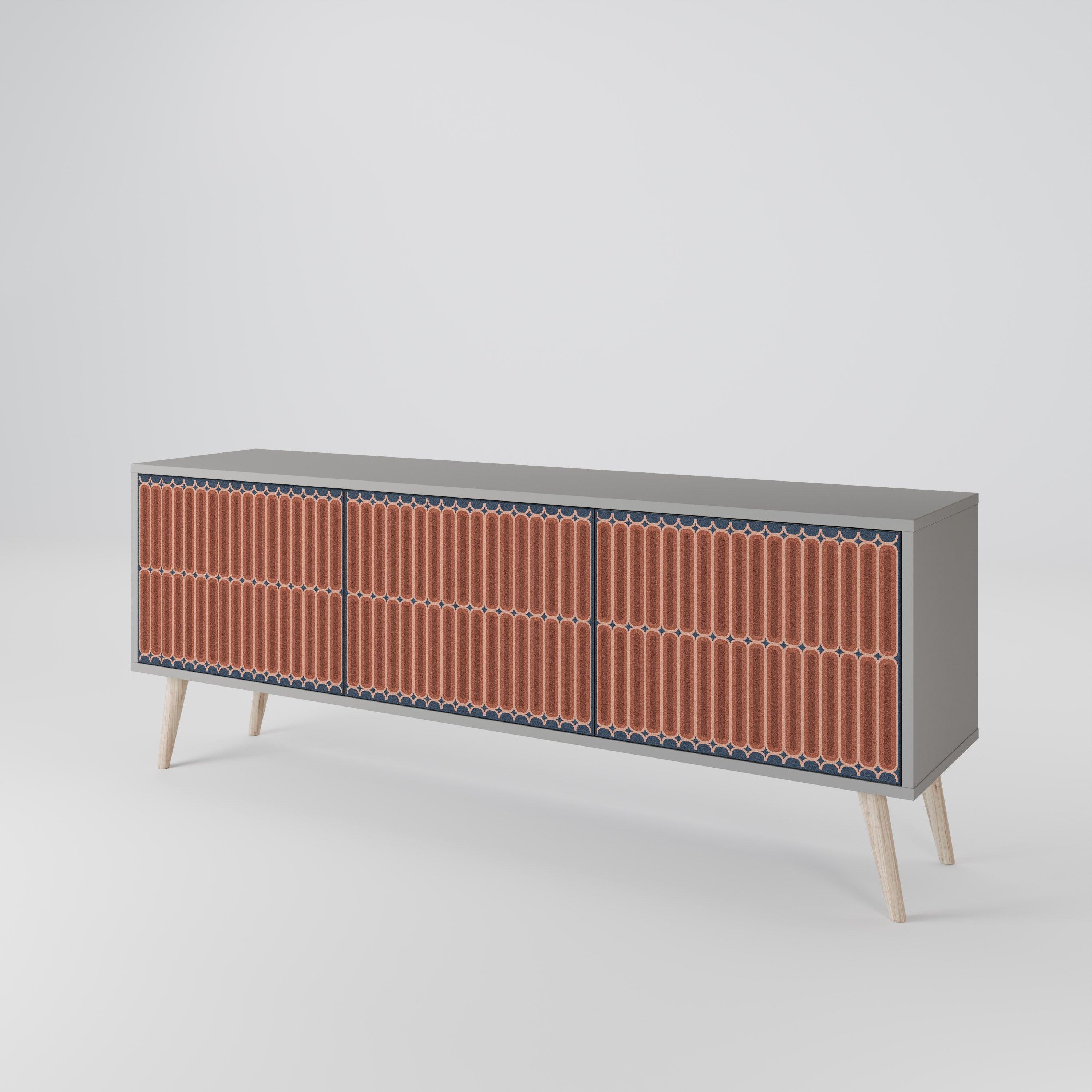 HYPNOTIC GATE Mueble de TV de 3 Puertas