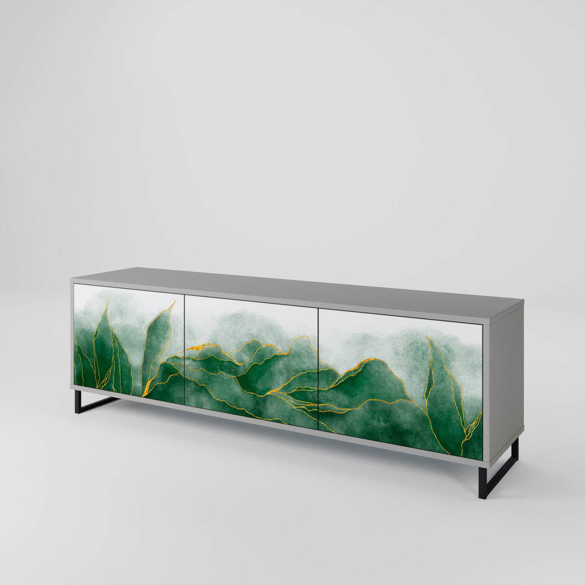 EXPENSIVE NATURE 3-türiges TV-Lowboard