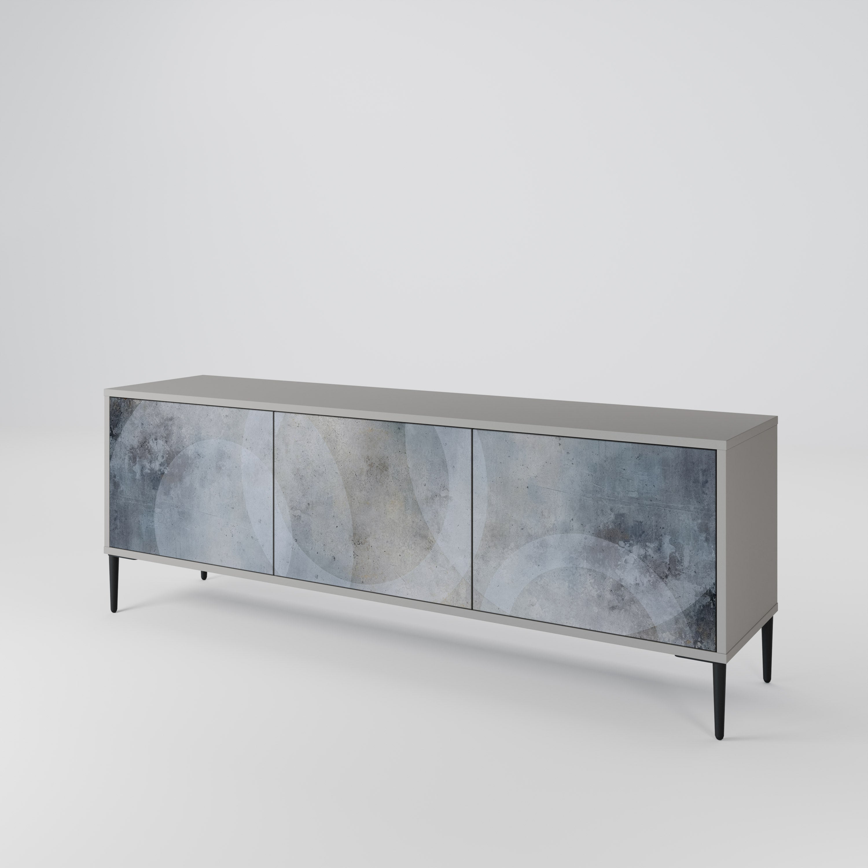 MUTED ARC Mueble de TV de 3 Puertas