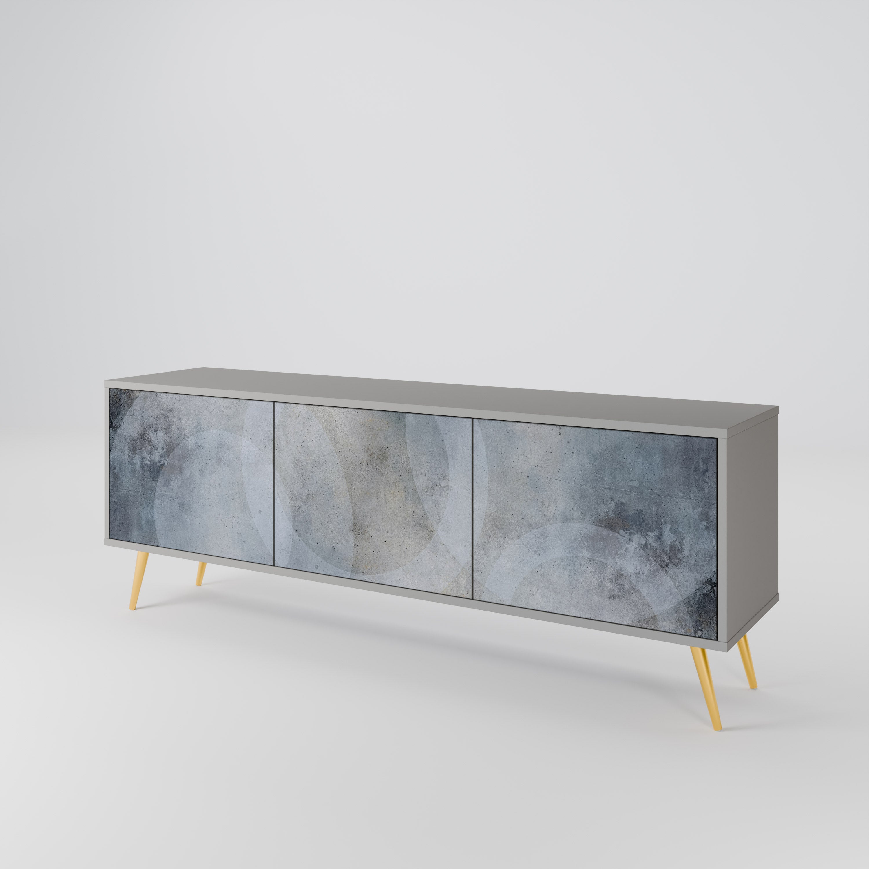 MUTED ARC Mueble de TV de 3 Puertas