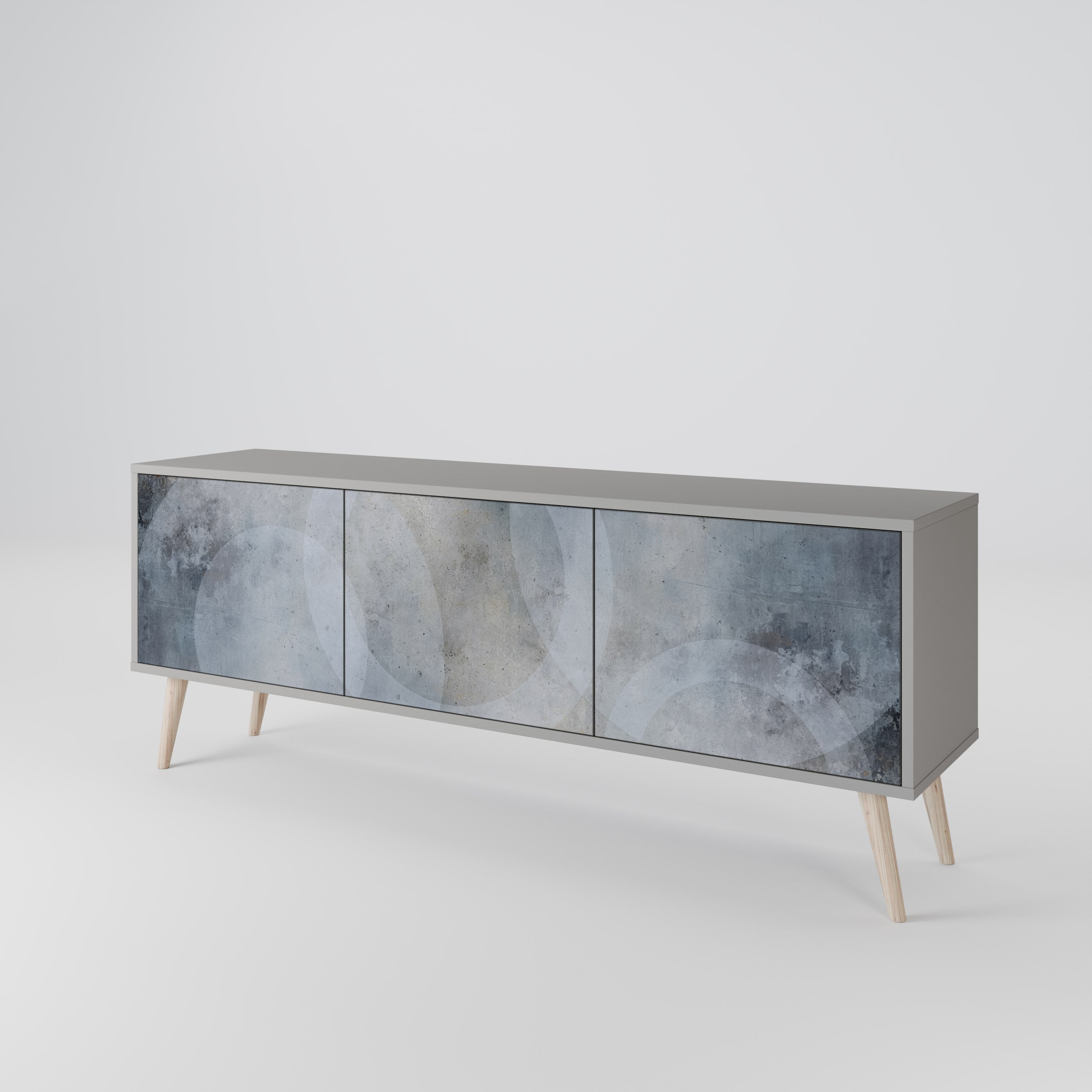 MUTED ARC Mueble de TV de 3 Puertas