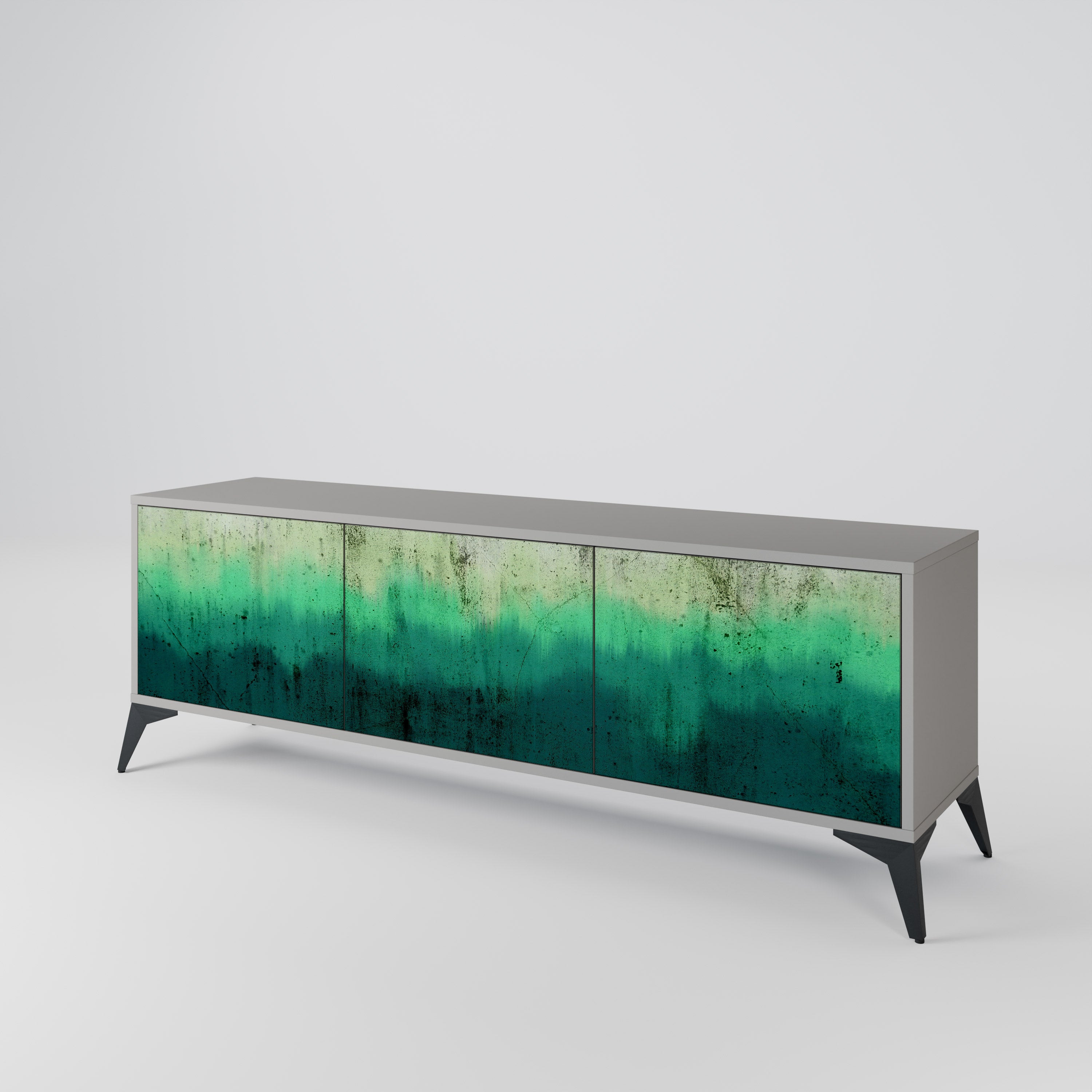 NORTHERN LIGHTS Mueble de TV de 3 Puertas