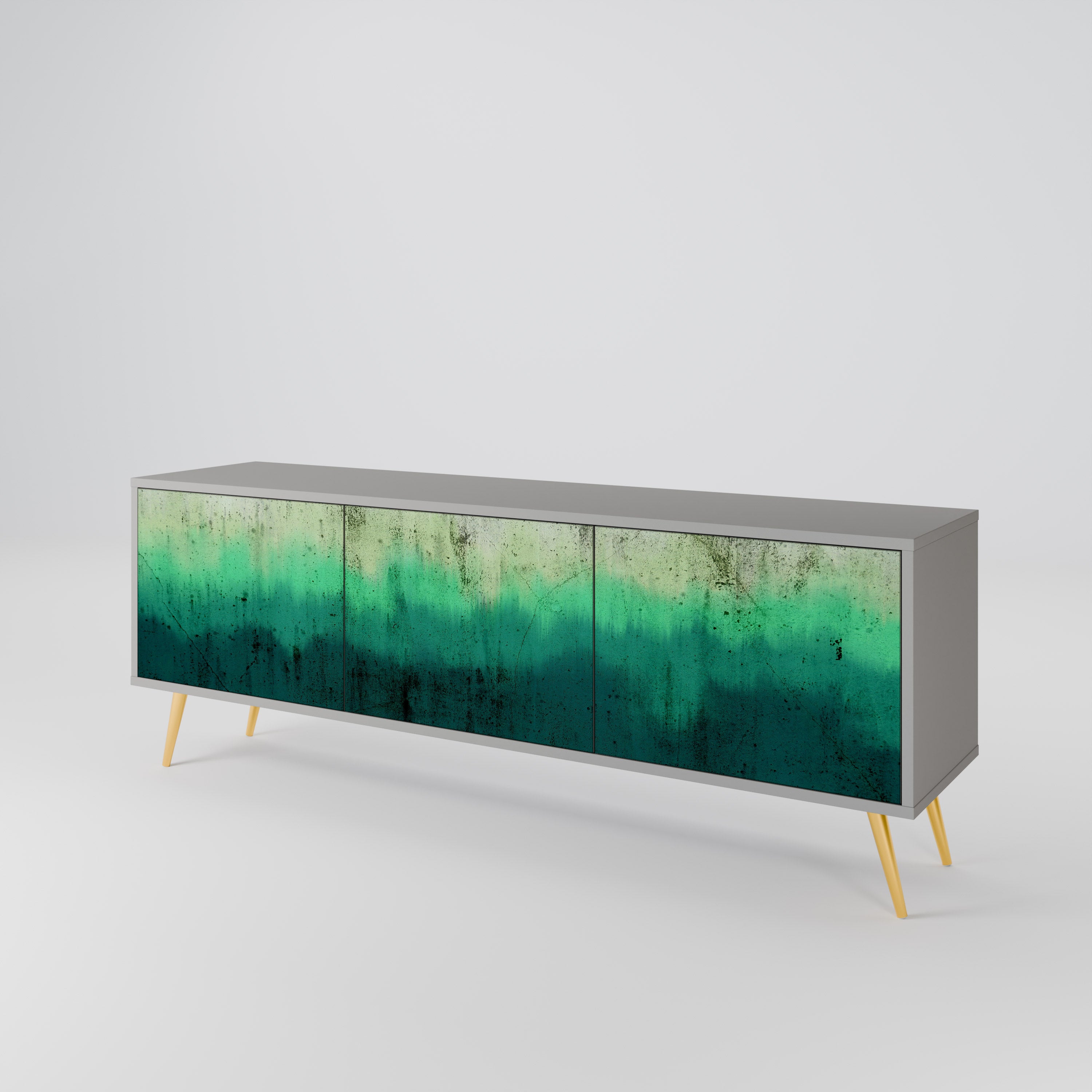 NORTHERN LIGHTS Mueble de TV de 3 Puertas