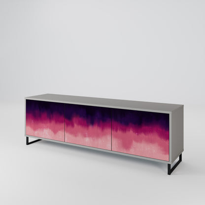 AURORA BOREALIS TV-bänk med 3 dörrar